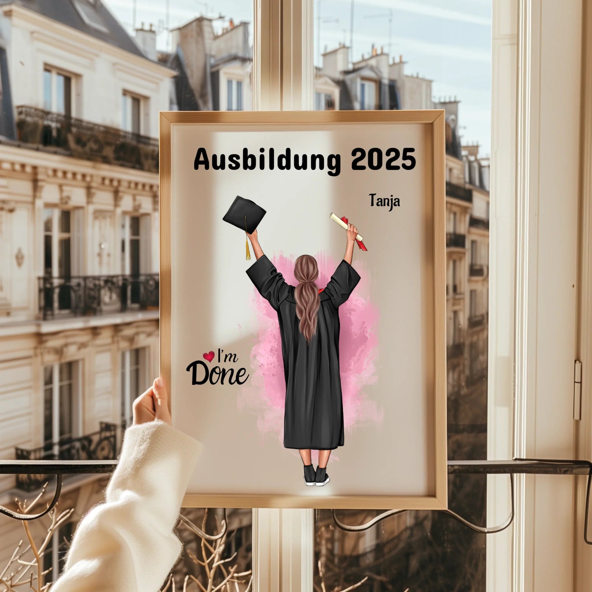 Ausbildung Poster Geschenk von Eltern & Großeltern - Prinolla