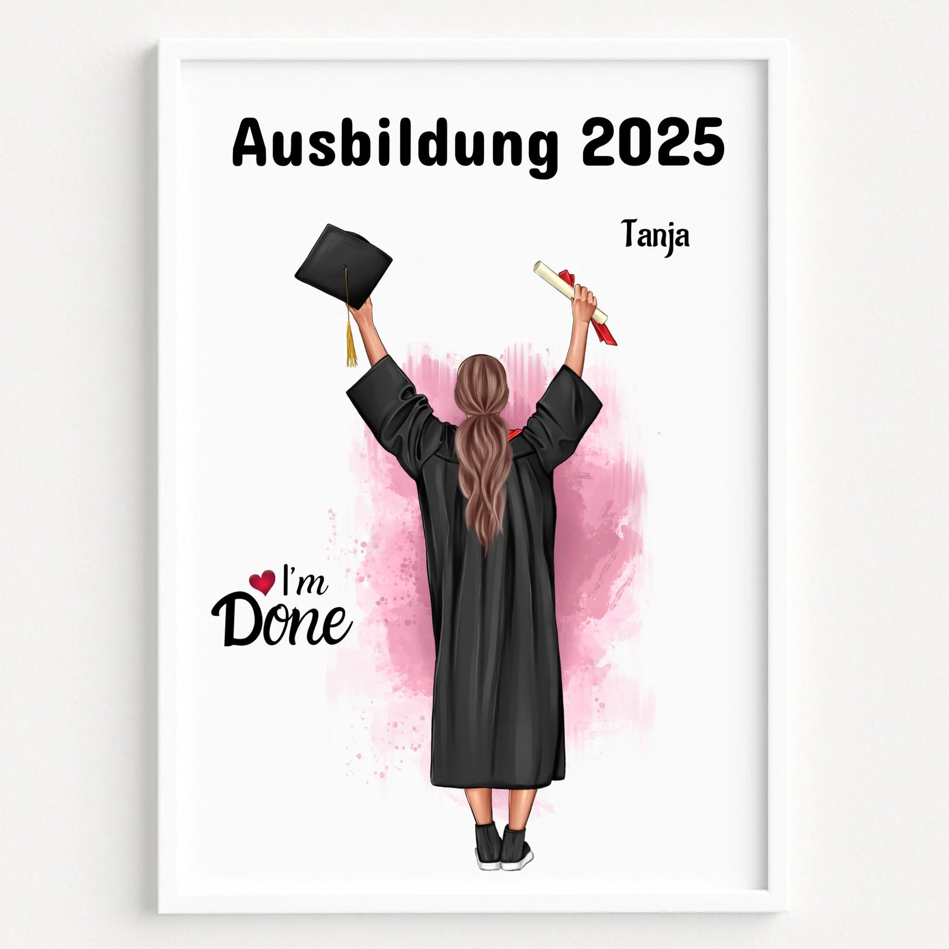 Ausbildung Poster Geschenk von Eltern & Großeltern - Prinolla