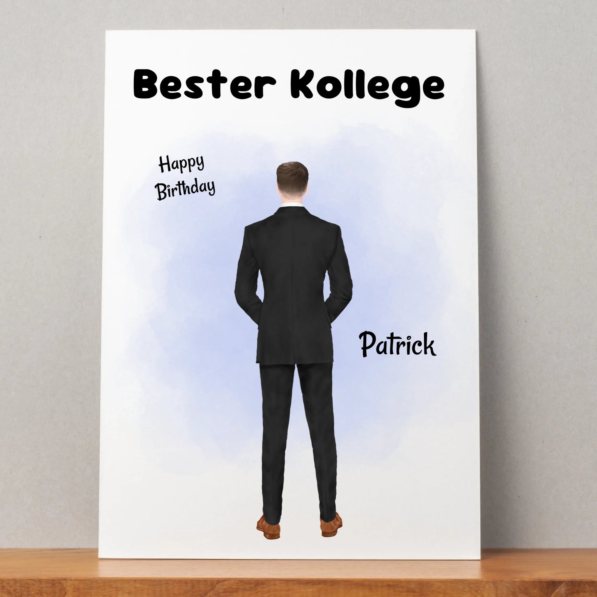 Bester Kollege Mann Geschenk Poster für Arbeitskollege - Prinolla