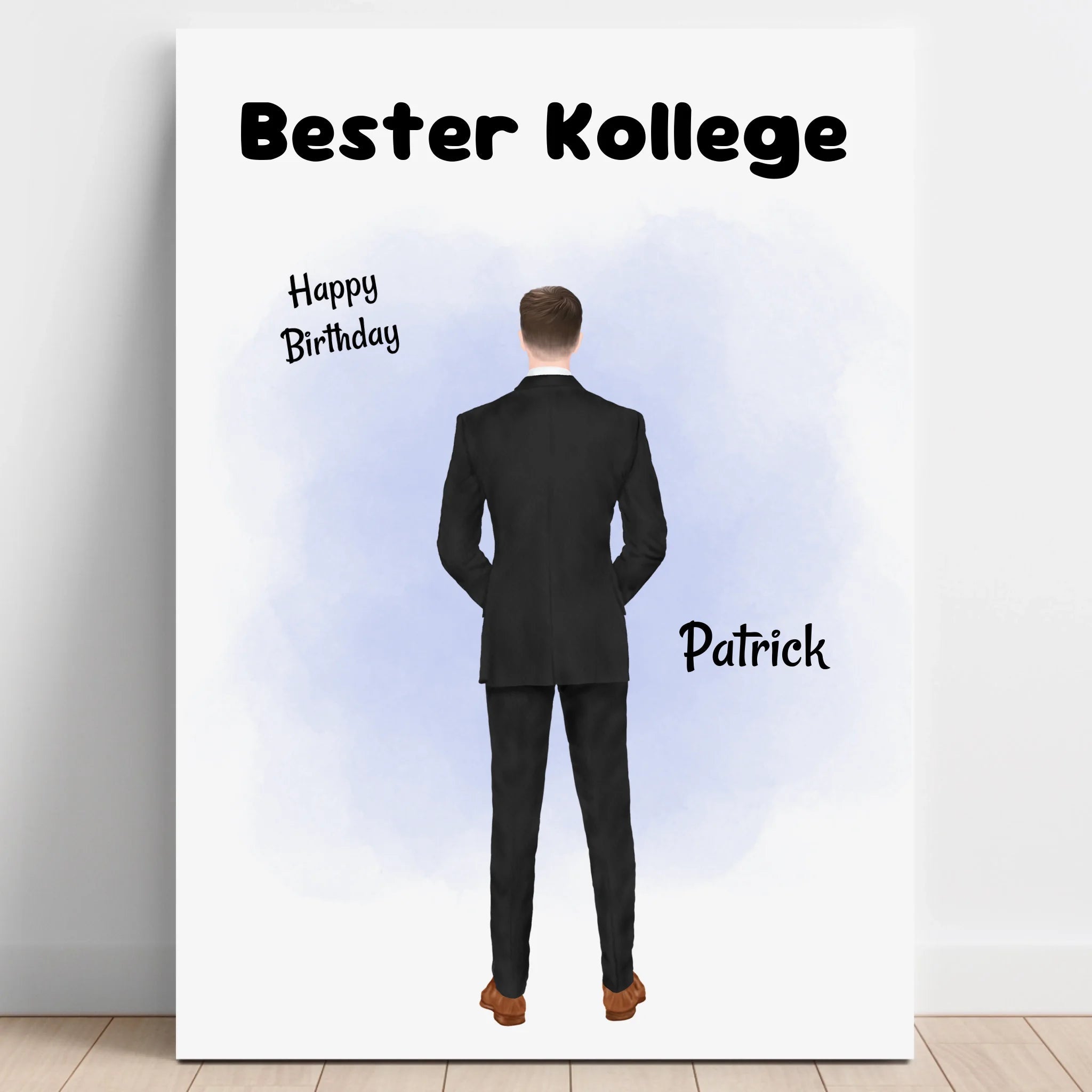 Bester Kollege Mann Geschenk Poster für Arbeitskollege - Prinolla