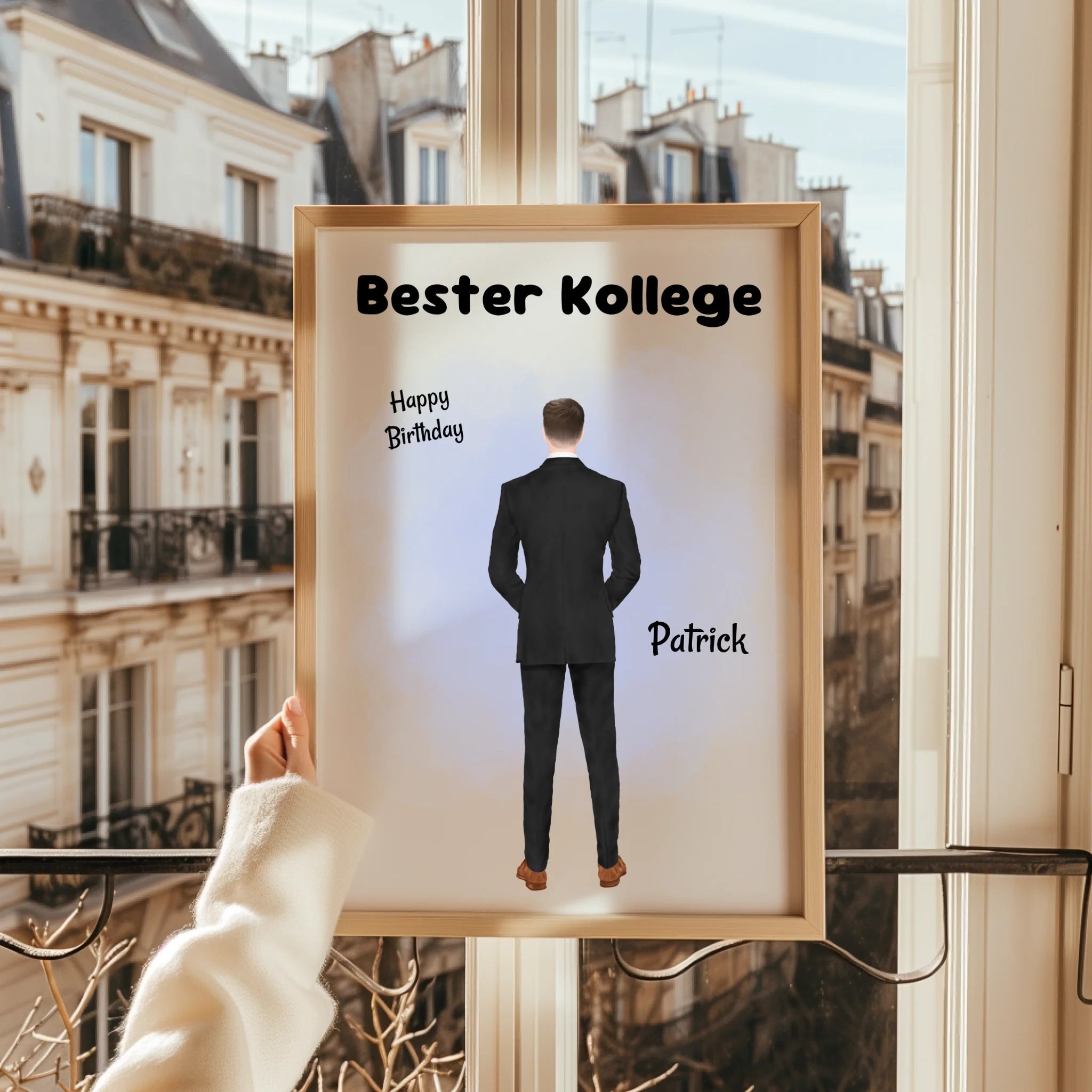 Bester Kollege Mann Geschenk Poster für Arbeitskollege - Prinolla