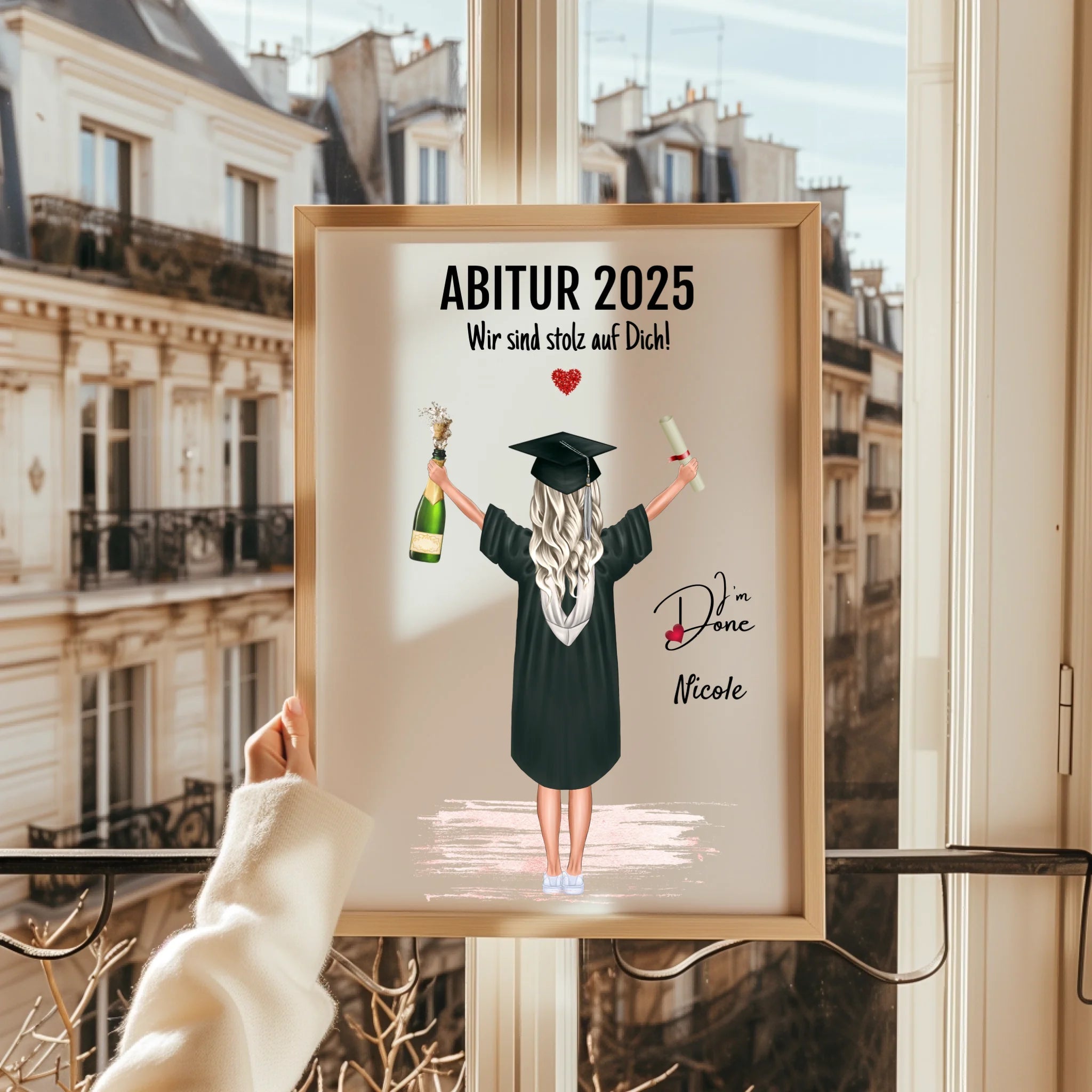 Fachabitur bestanden Poster Geschenk - Prinolla