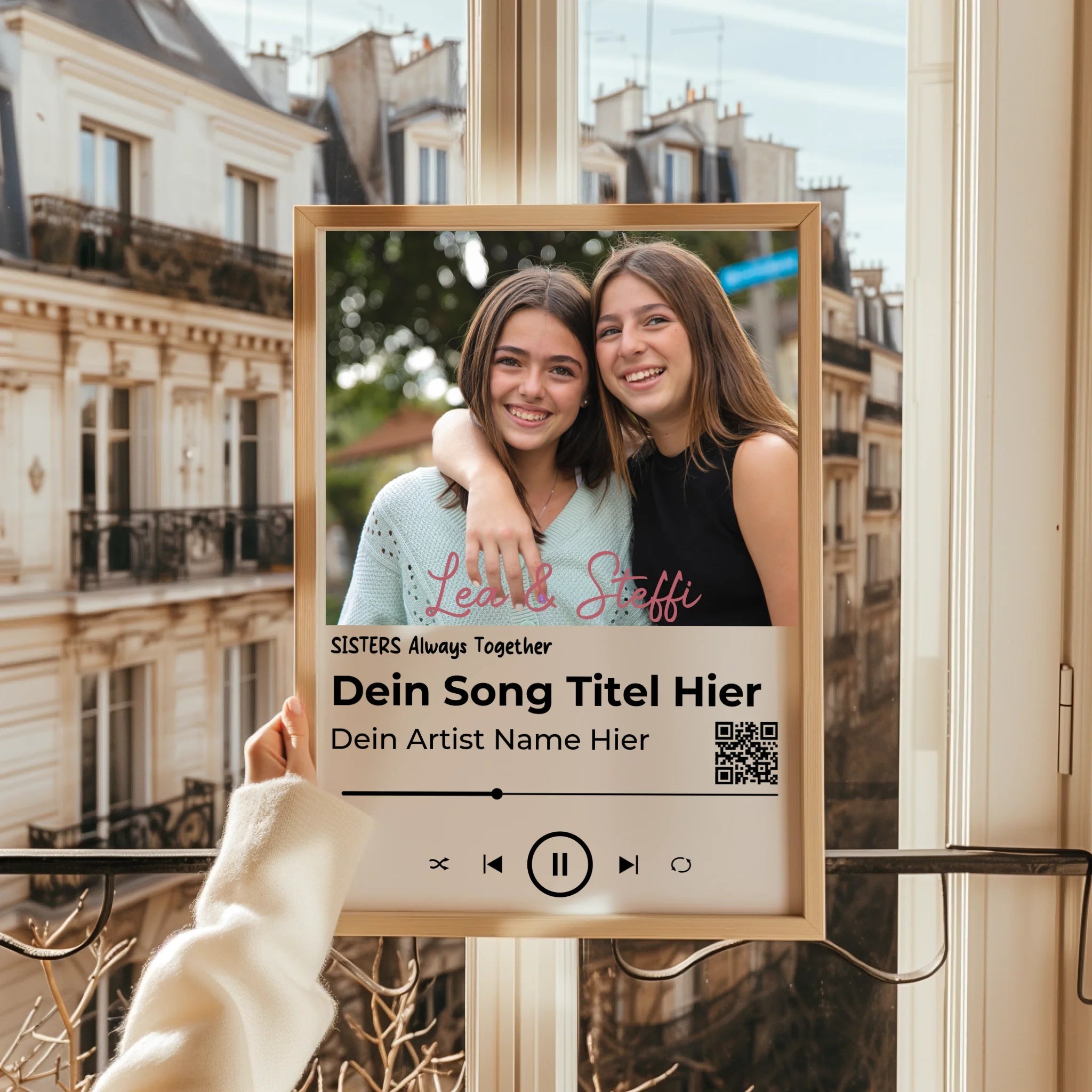 Geschwister Musikposter Geschenk gestalten - Prinolla