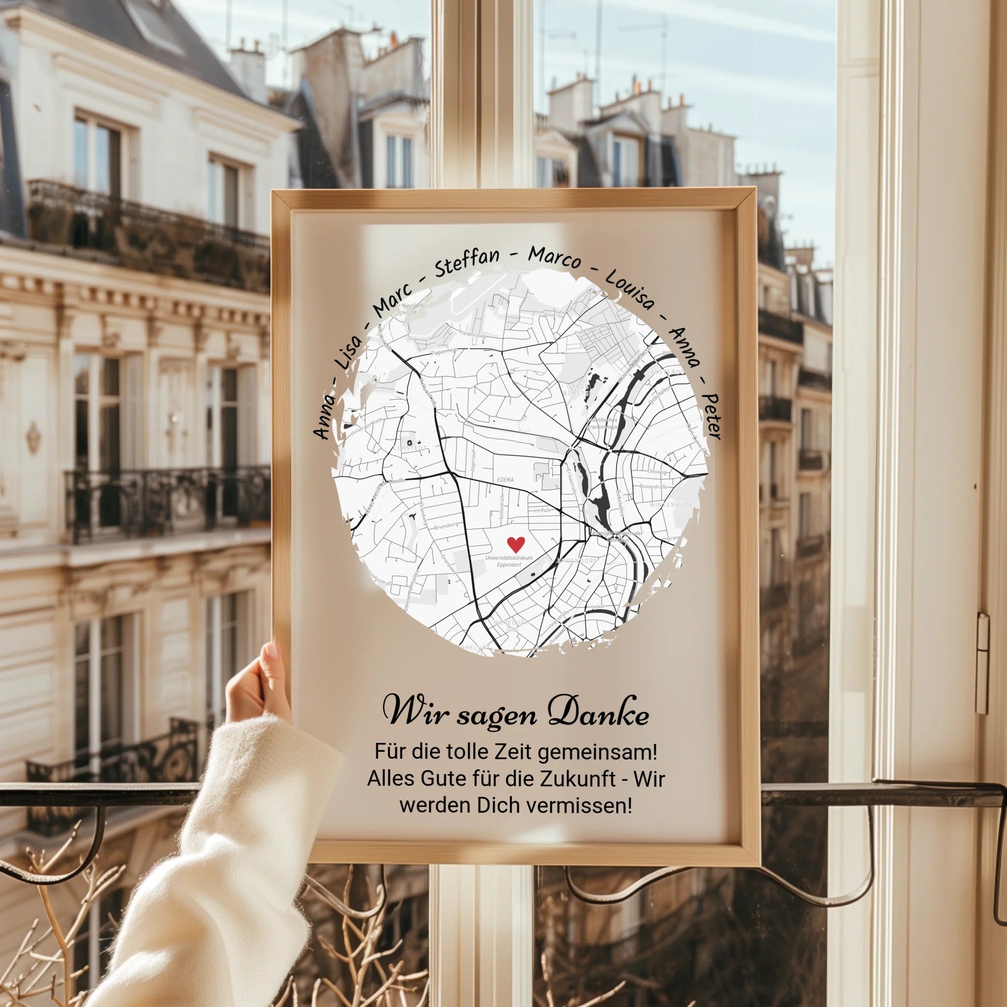 Gruppen Abschiedsgeschenk Kollege & Kollegin Poster mit Spruch - Prinolla