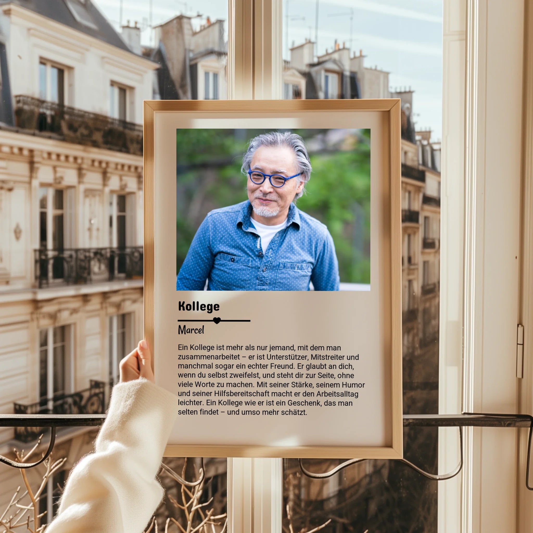 Kollege Definition Geschenk Poster gestalten - Prinolla