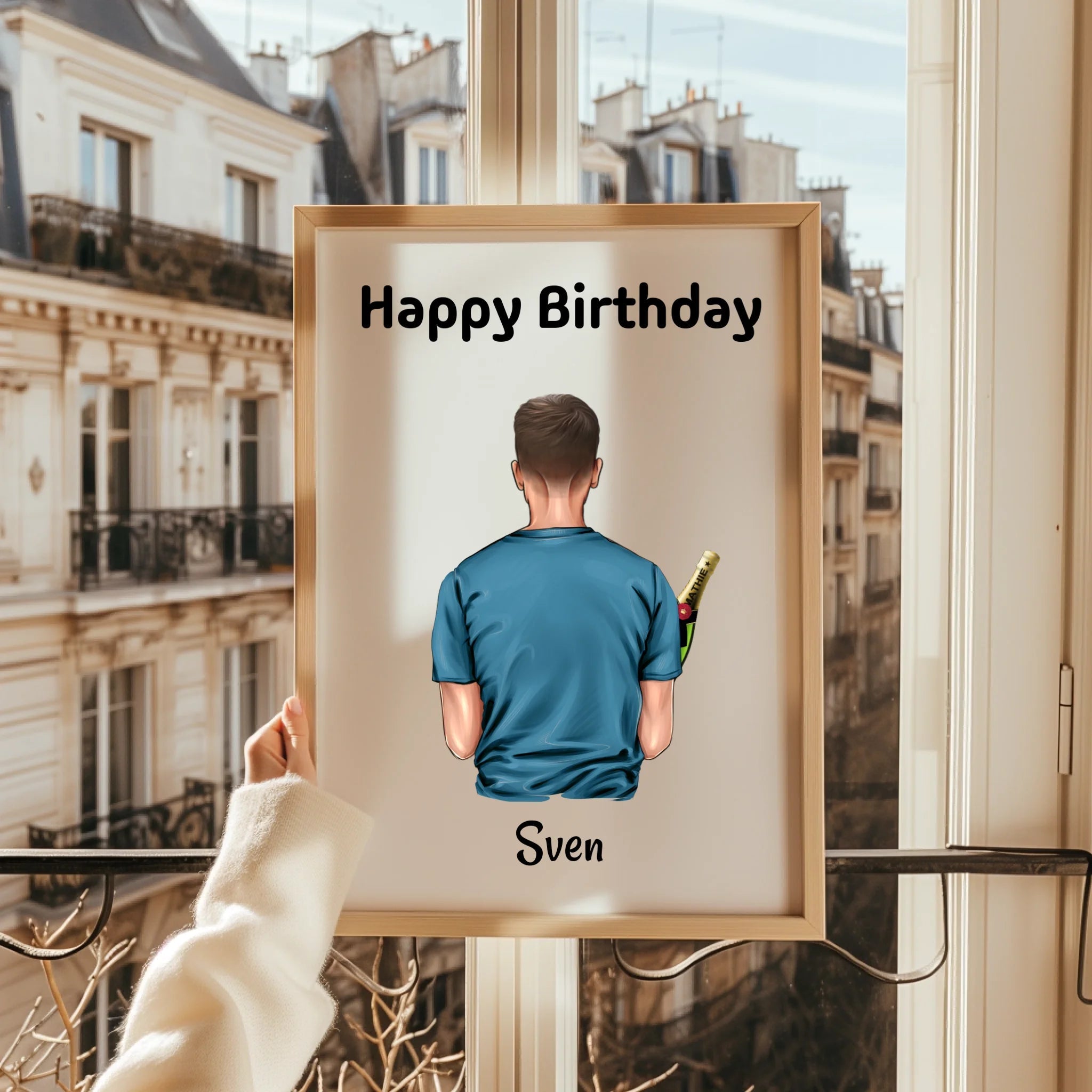 Kollege Mann Geburtstag Geschenk Poster personalisiert - Prinolla