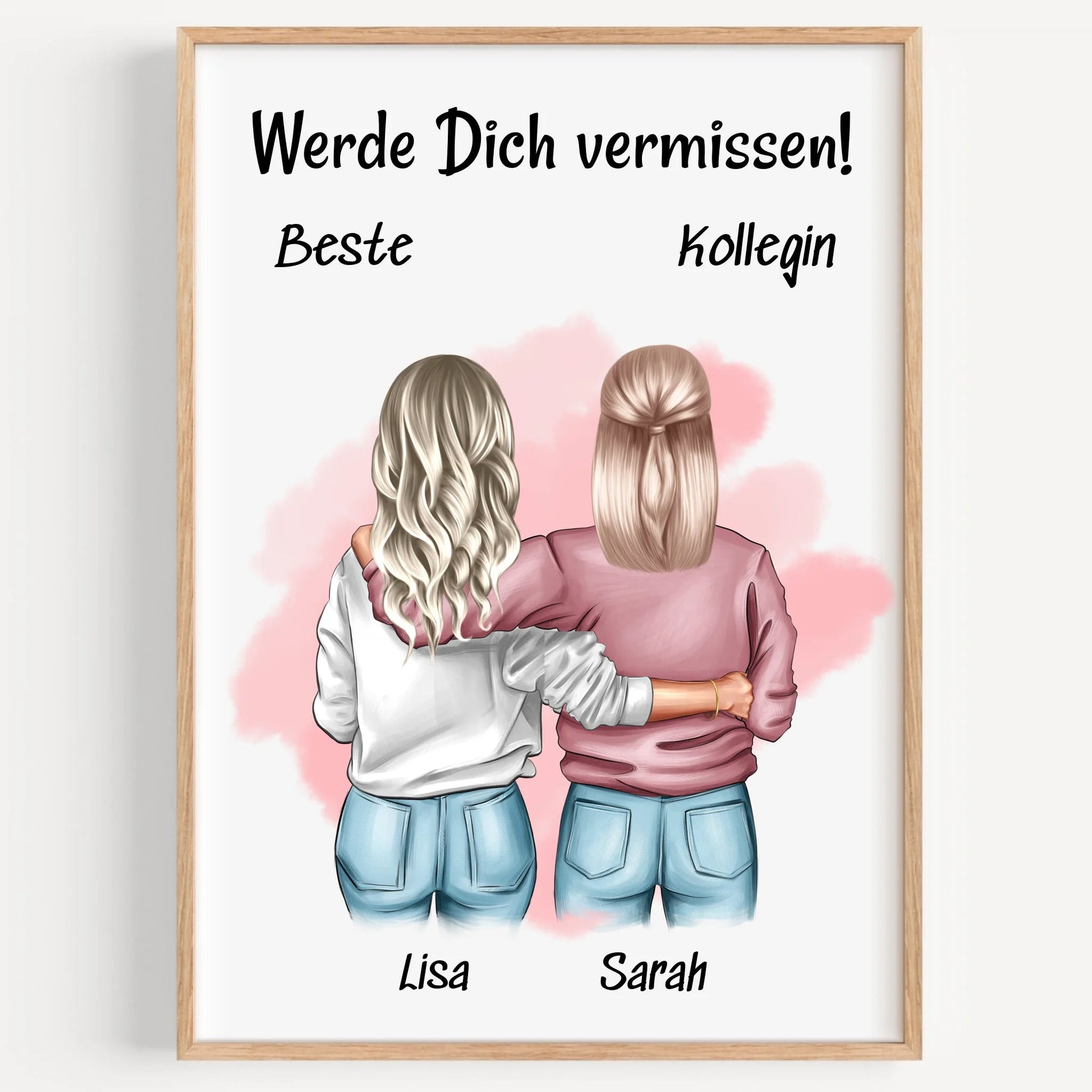 Kollegin Abschied Geschenk Poster gestalten - Prinolla