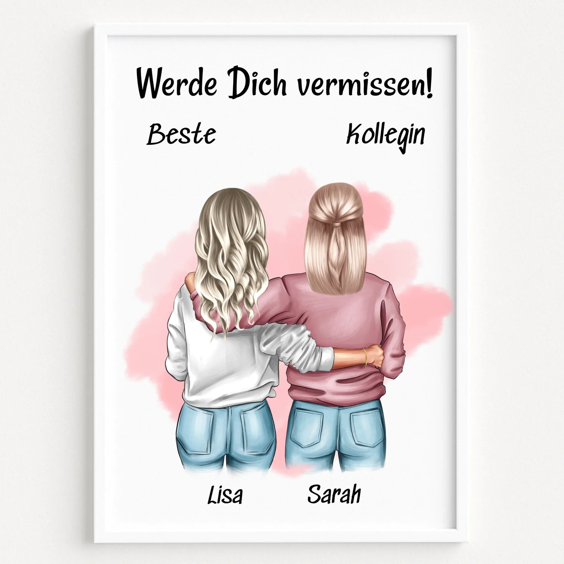 Kollegin Abschied Geschenk Poster gestalten - Prinolla
