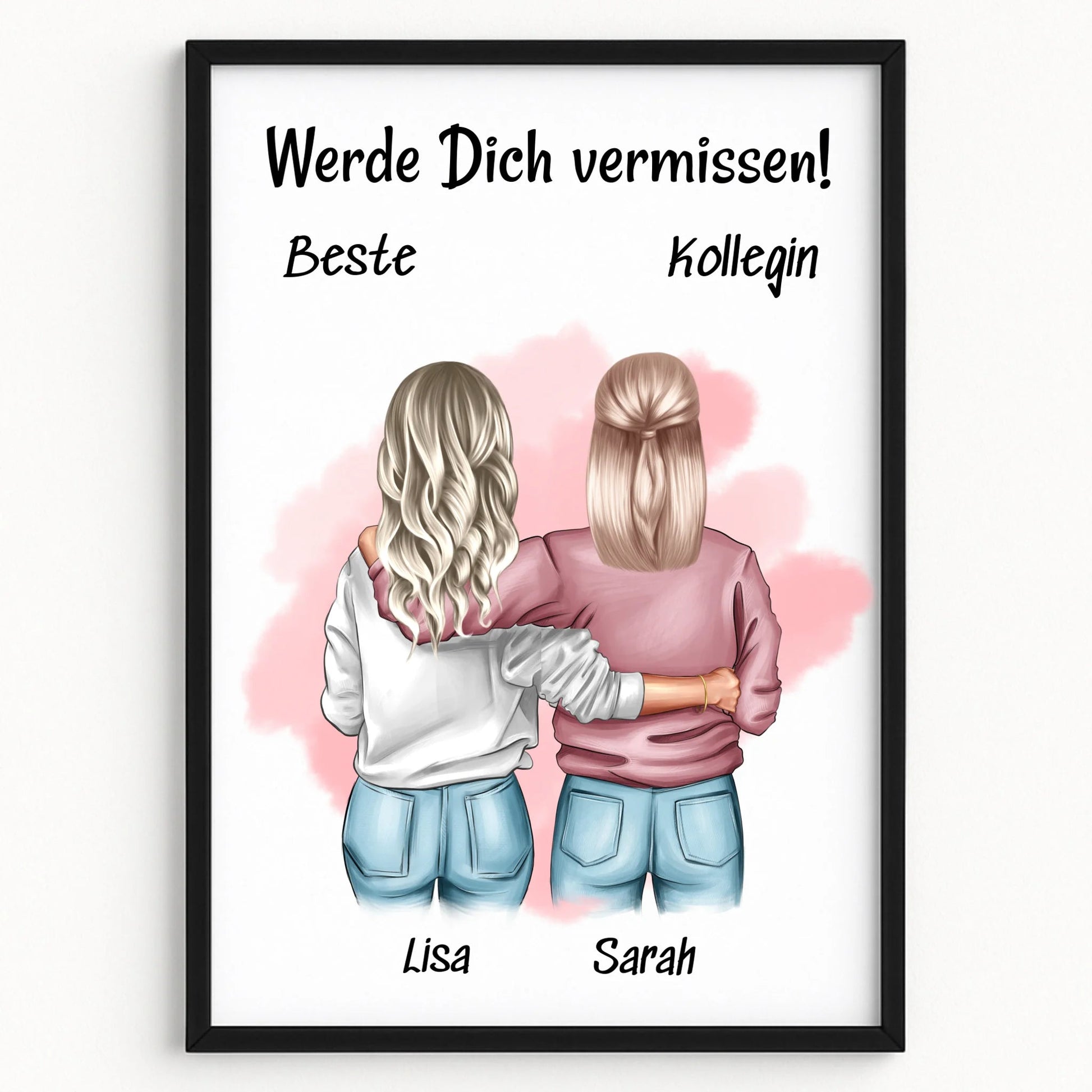 Kollegin Abschied Geschenk Poster gestalten - Prinolla