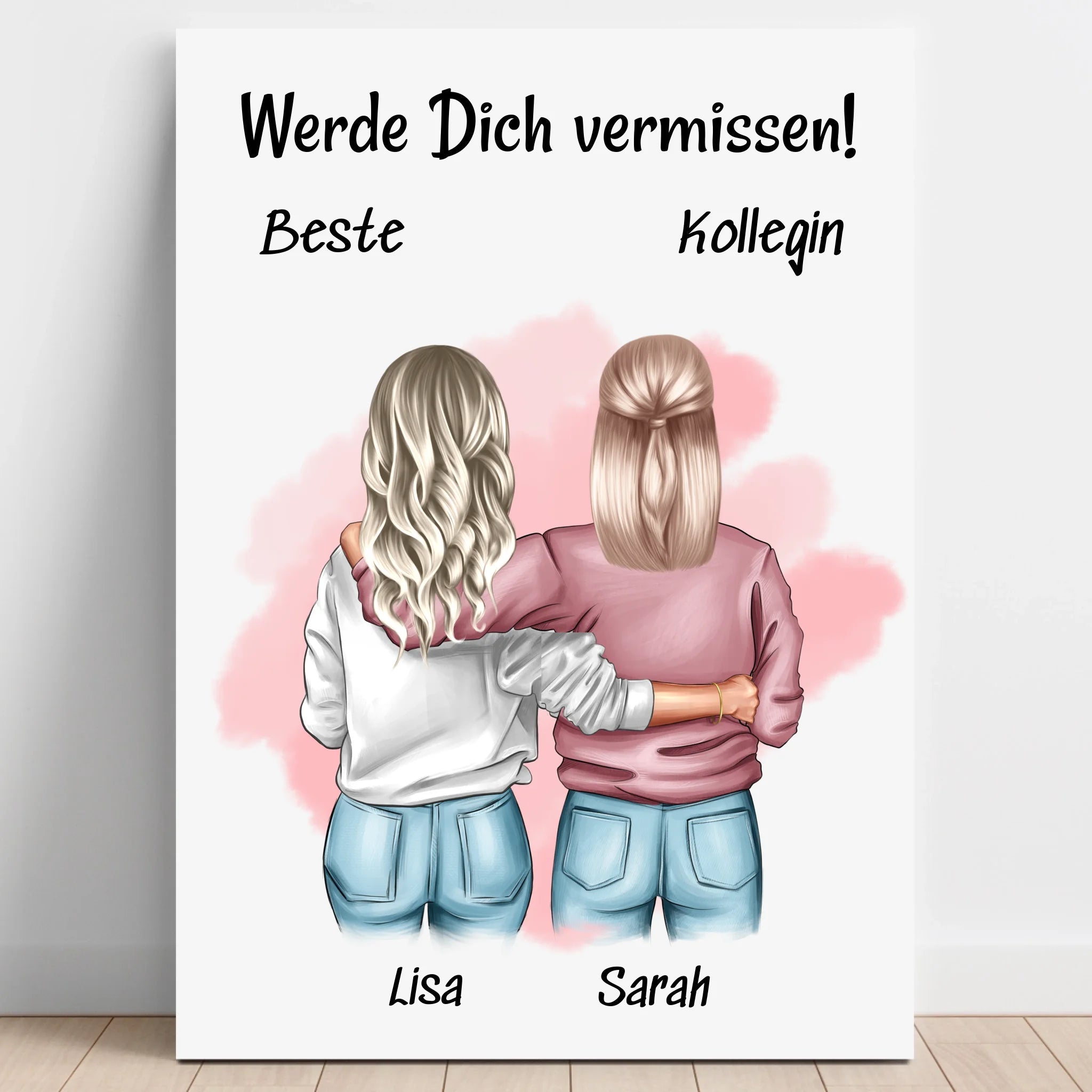 Kollegin Abschied Geschenk Poster gestalten - Prinolla