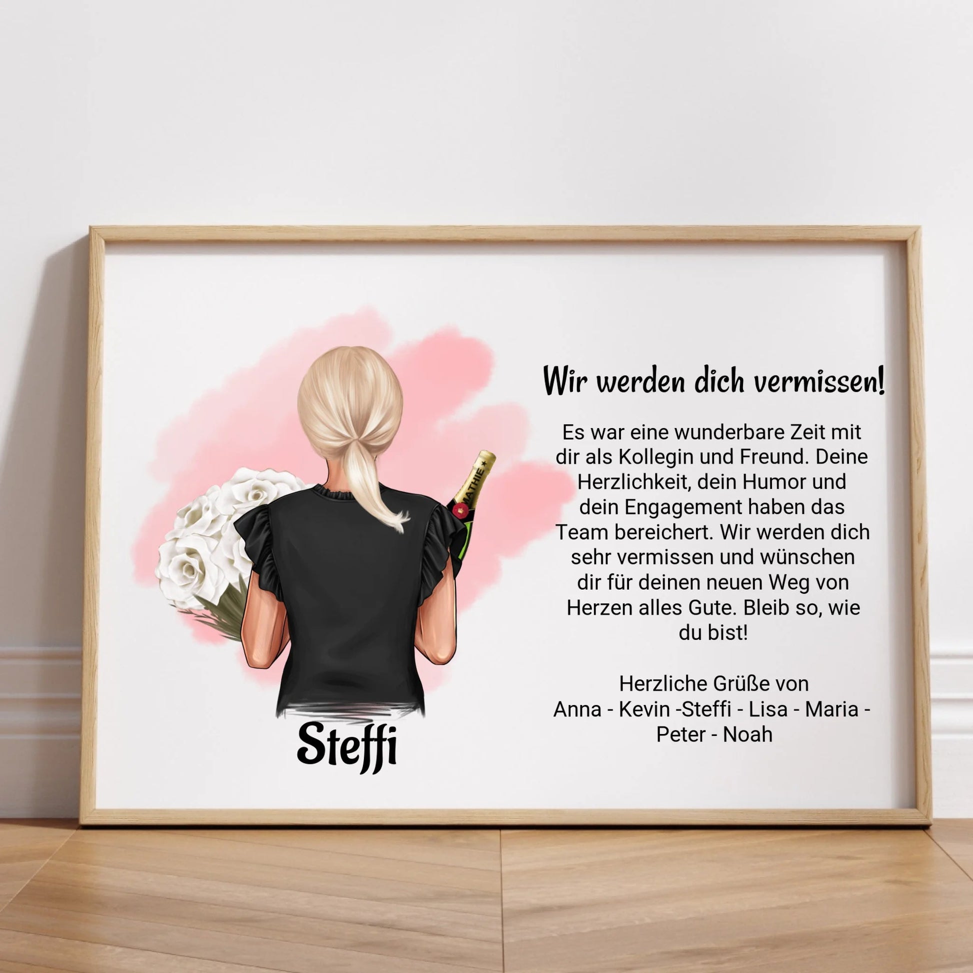 Kollegin Abschiedsgeschenk Ruhestand & Rente Poster - Prinolla