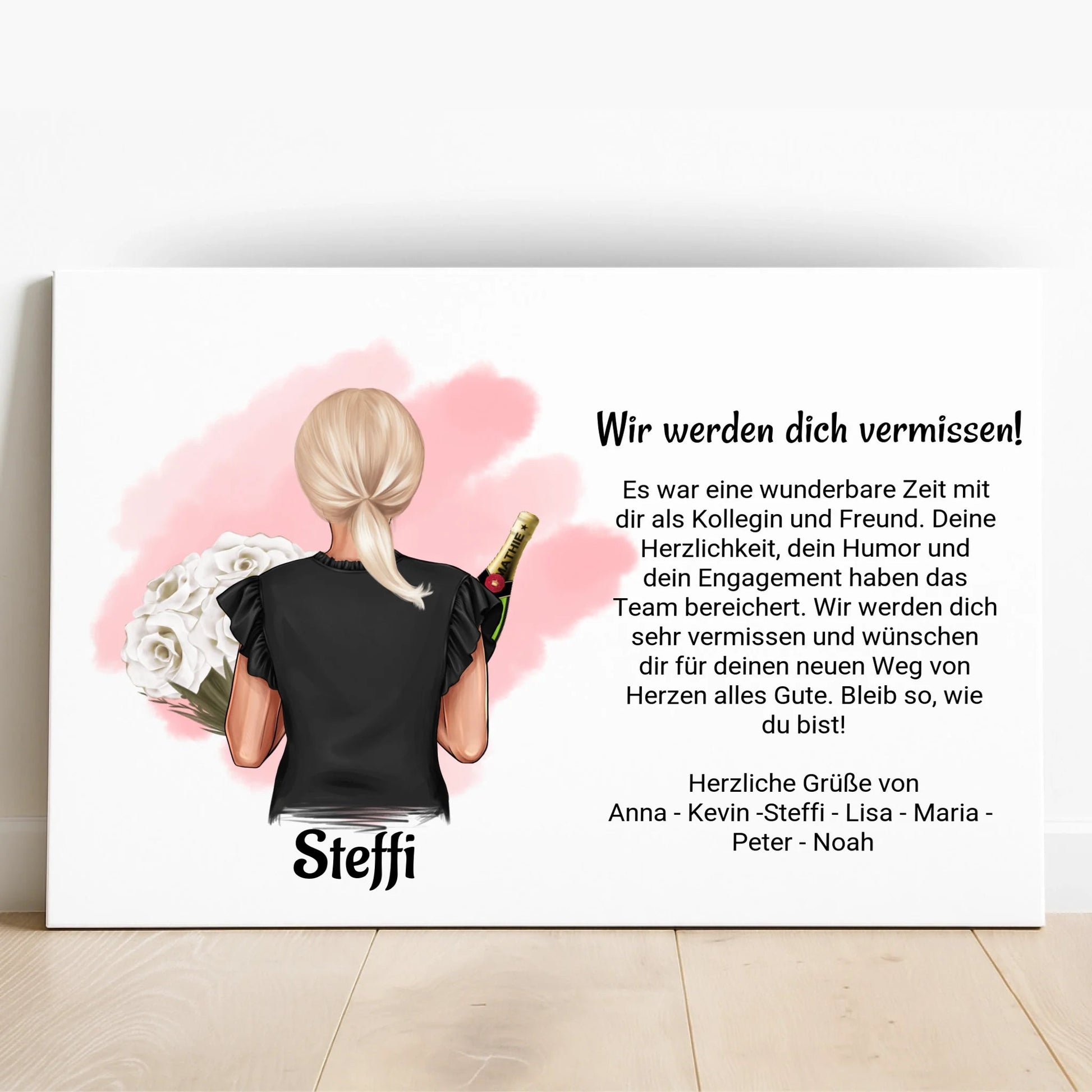 Kollegin Abschiedsgeschenk Ruhestand & Rente Poster - Prinolla