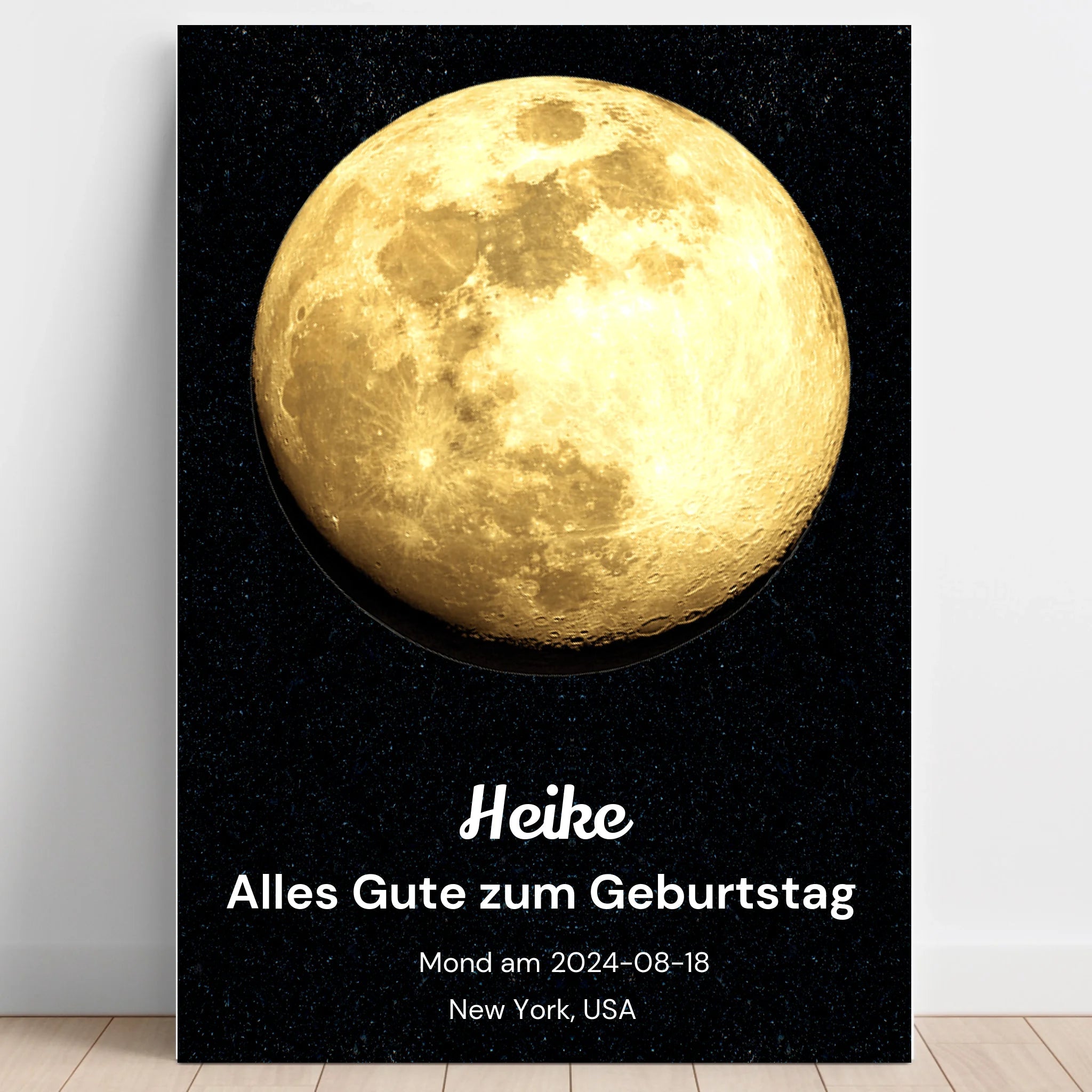 Mama Mondposter Geburtstag Idee Geschenk - Prinolla