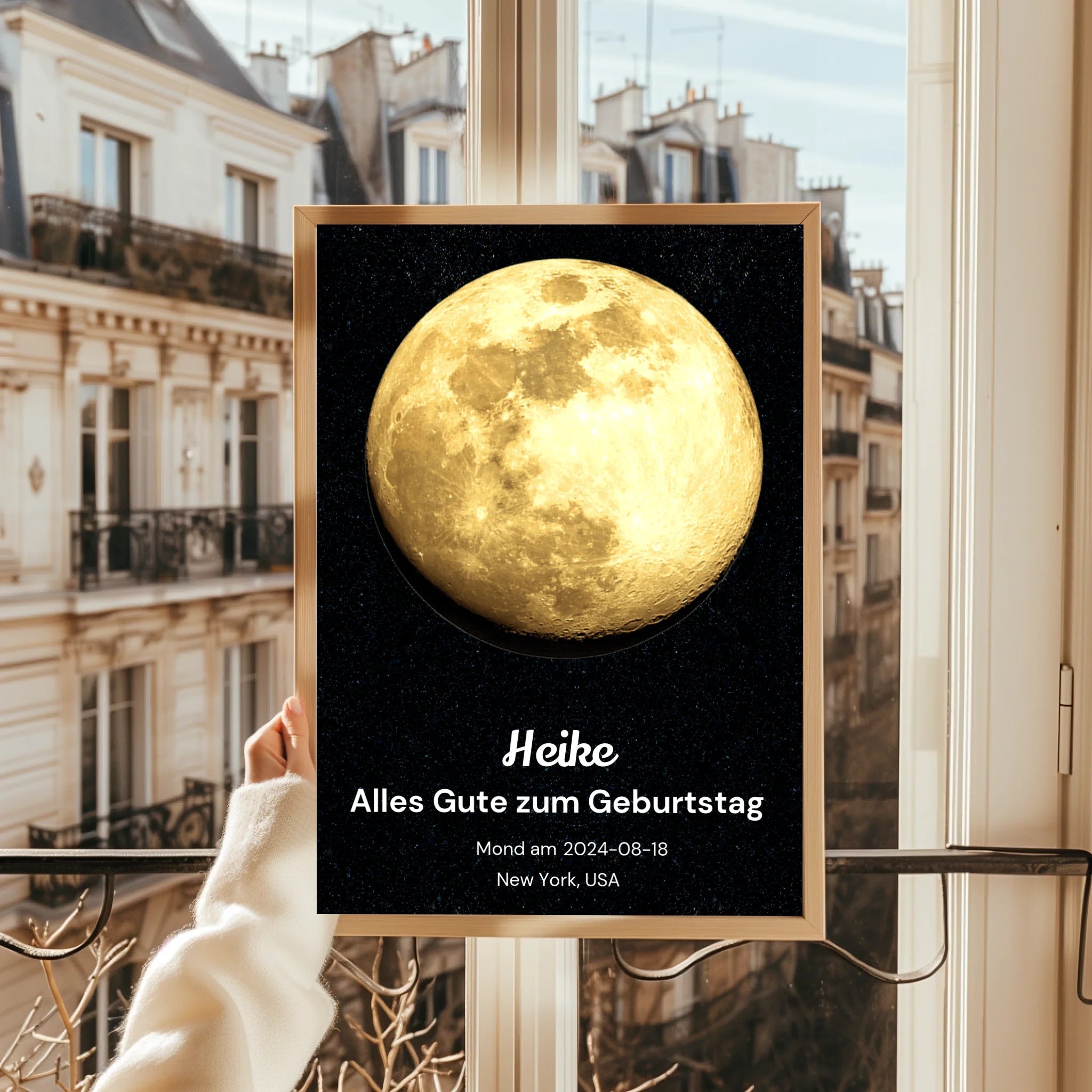 Mama Mondposter Geburtstag Idee Geschenk - Prinolla