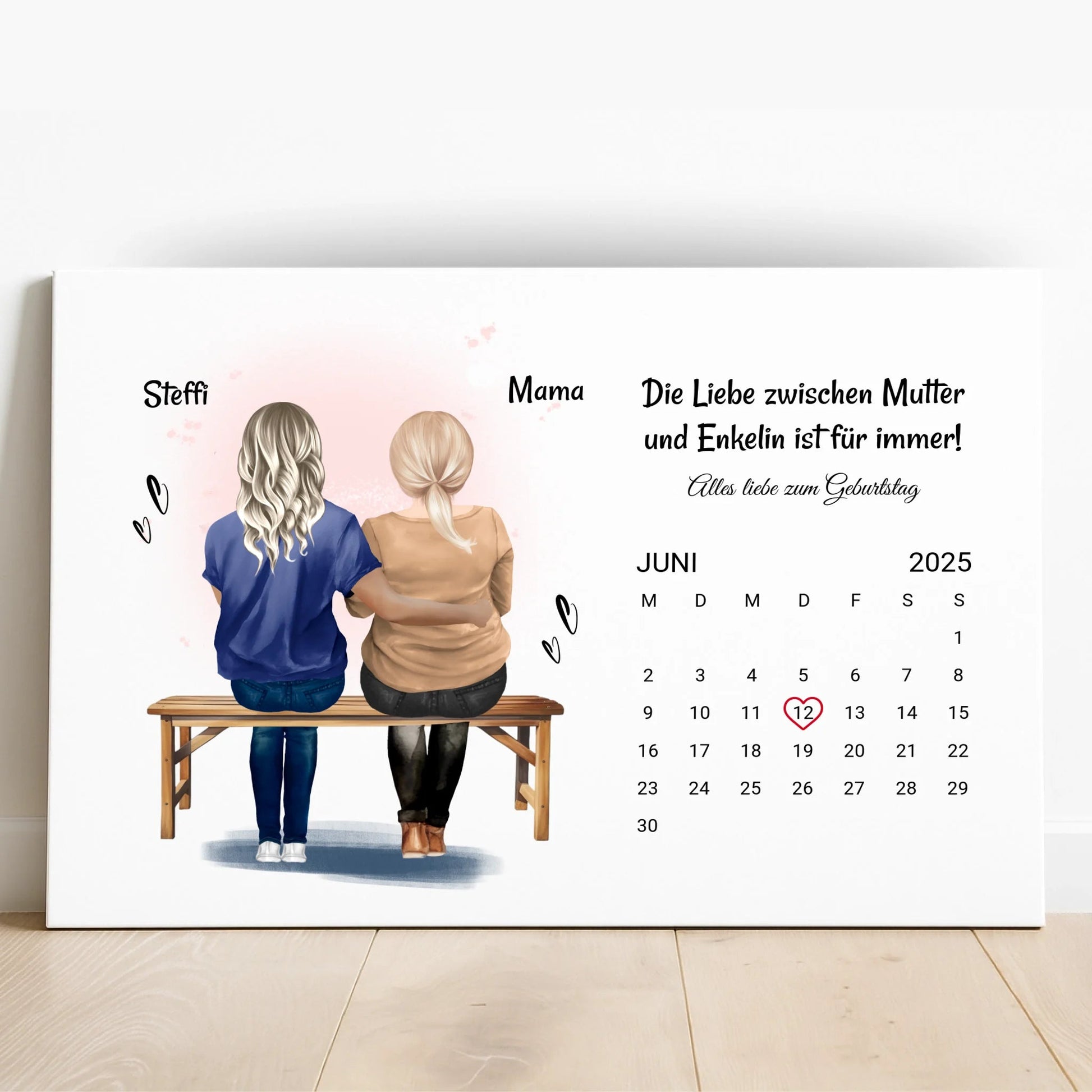 Mutter Geburtstagsgeschenk Idee Poster personalisiert - Prinolla