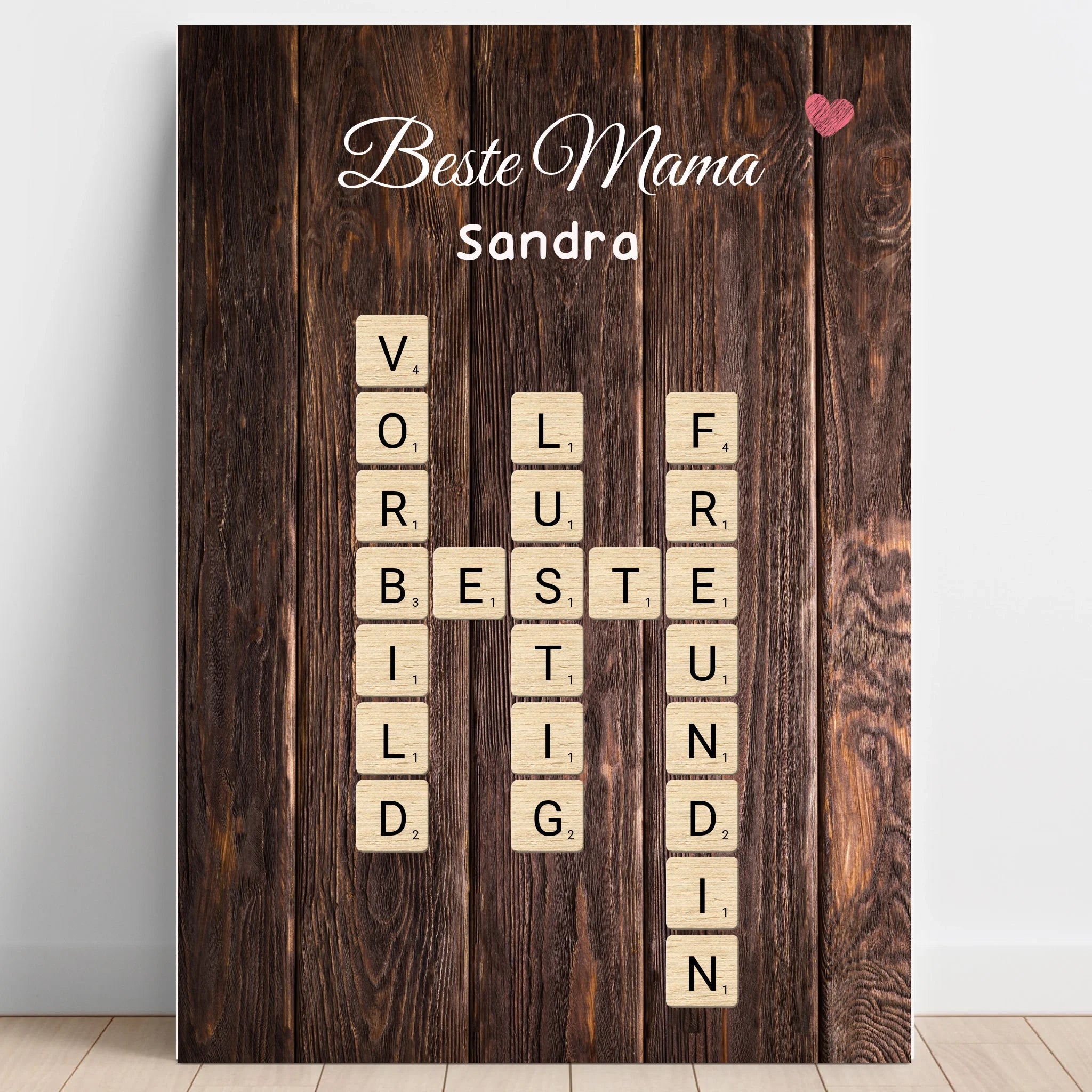 Mutter Wort Poster individuell gestalten - Prinolla