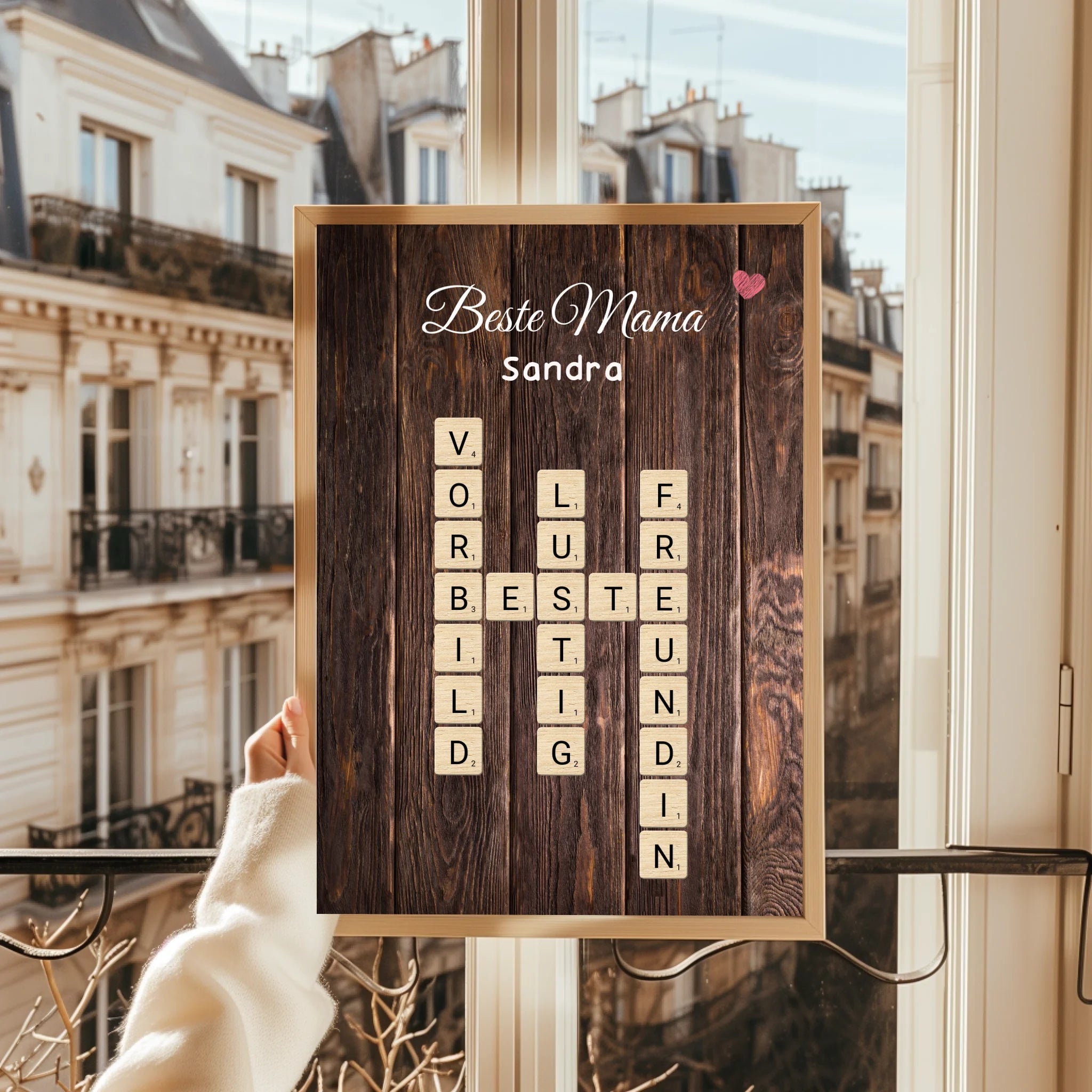 Mutter Wort Poster individuell gestalten - Prinolla