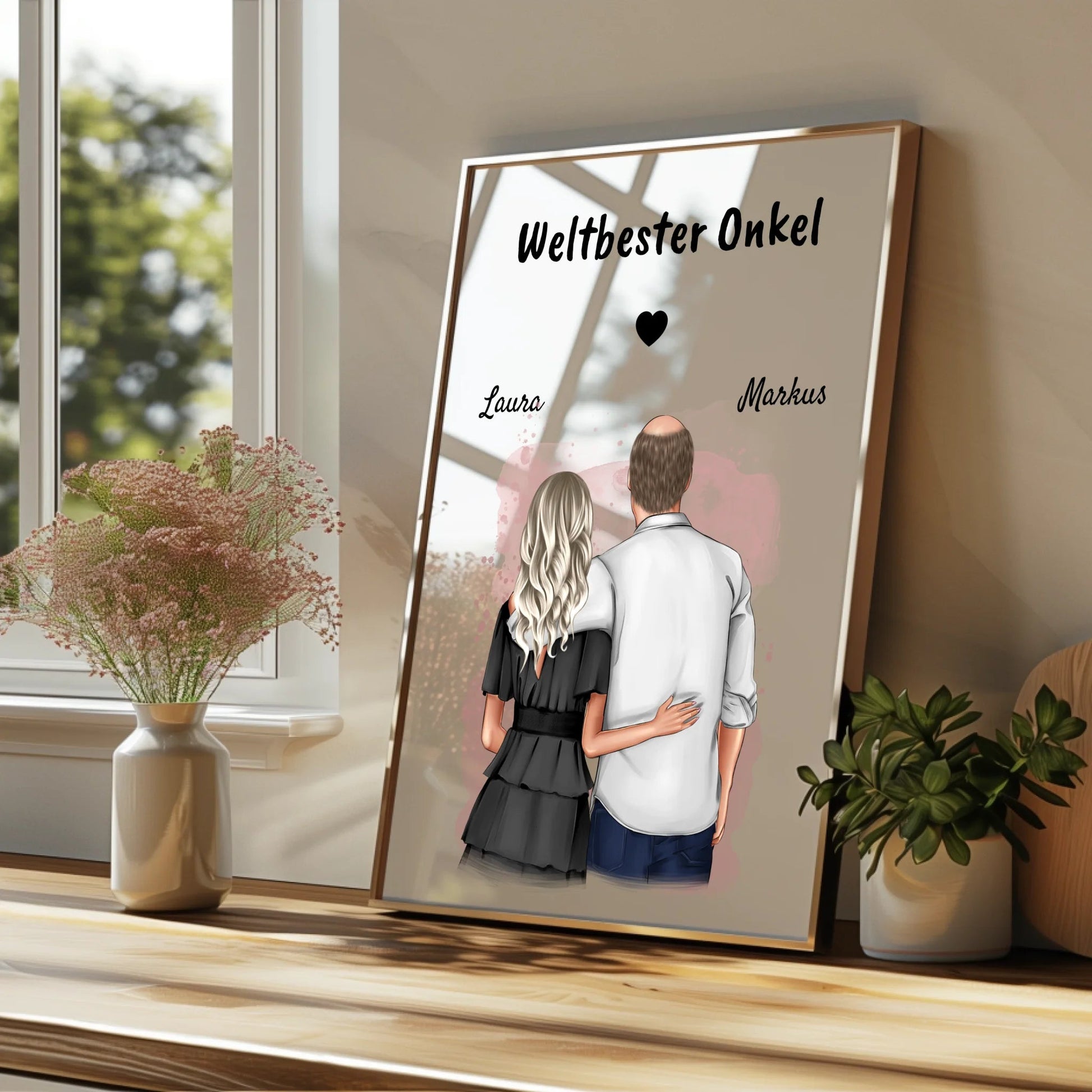 Onkel erwachsene Nichte Bild Geschenk gestalten - Prinolla