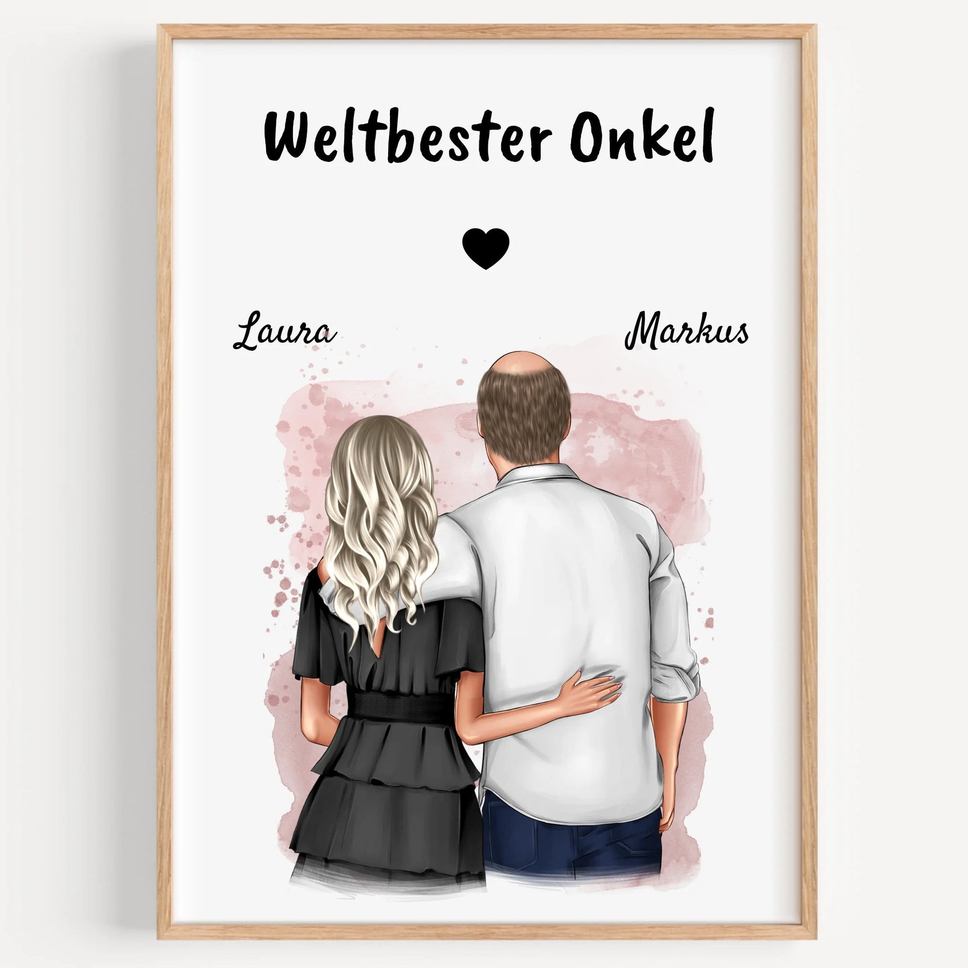 Onkel erwachsene Nichte Bild Geschenk gestalten - Prinolla