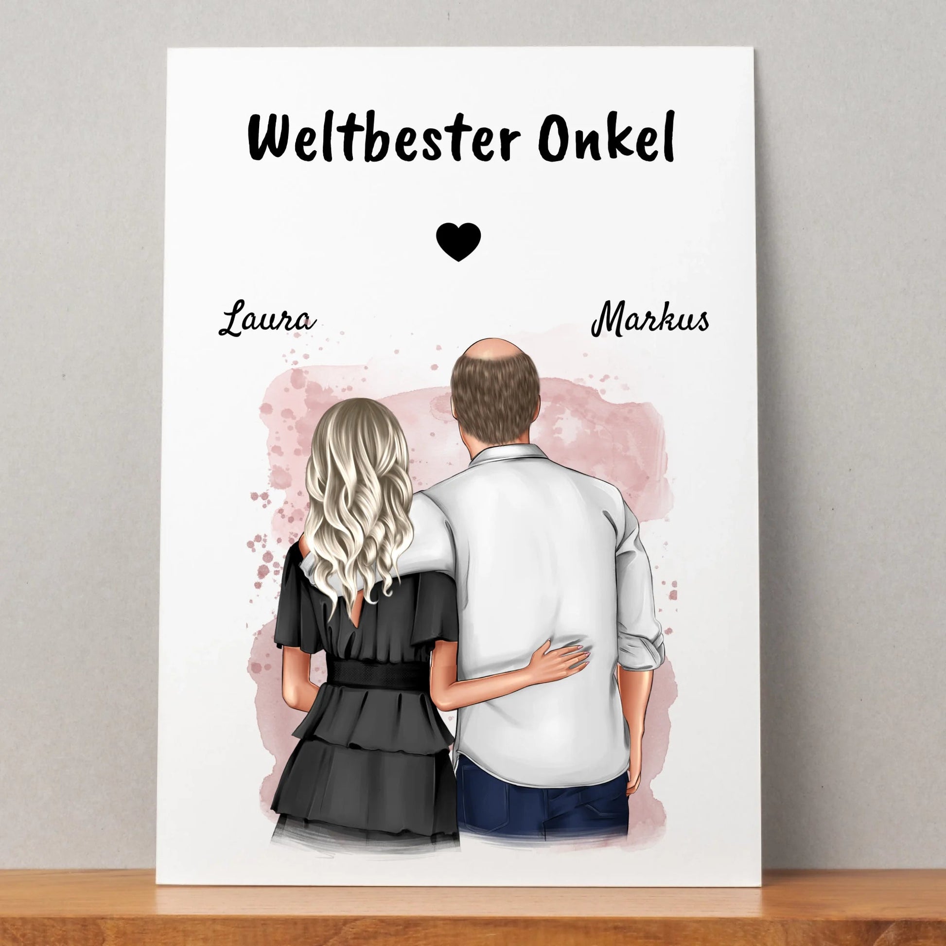 Onkel erwachsene Nichte Bild Geschenk gestalten - Prinolla