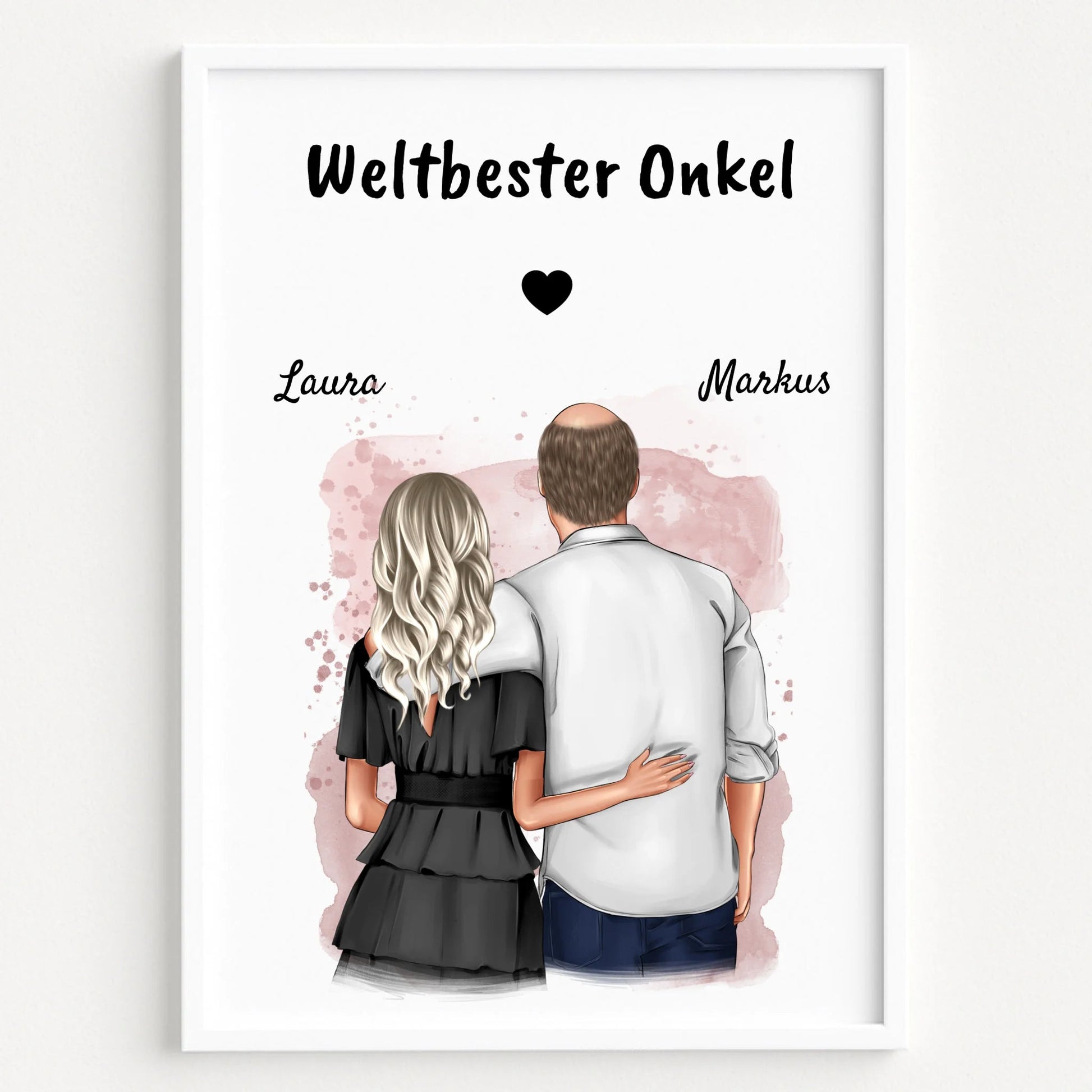 Onkel erwachsene Nichte Bild Geschenk gestalten - Prinolla