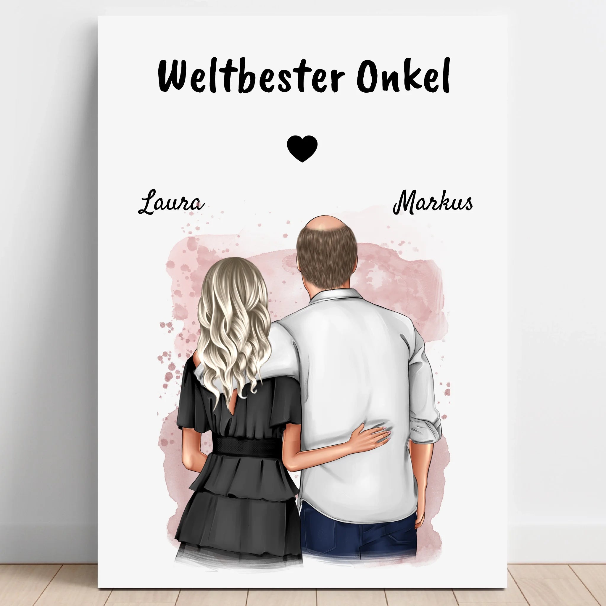 Onkel erwachsene Nichte Bild Geschenk gestalten - Prinolla
