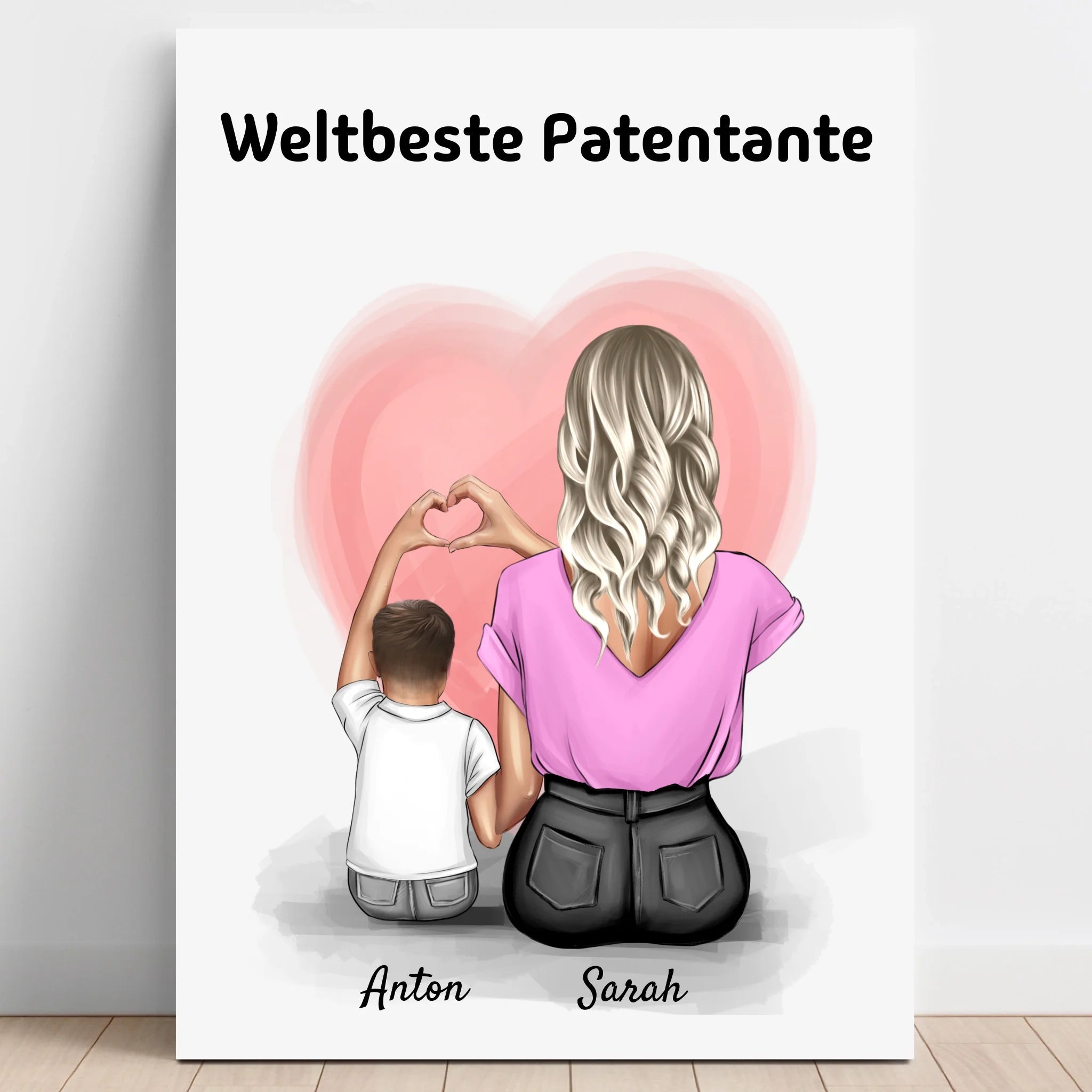 Patentante Kind Bild Geschenk selber gestalten - Prinolla