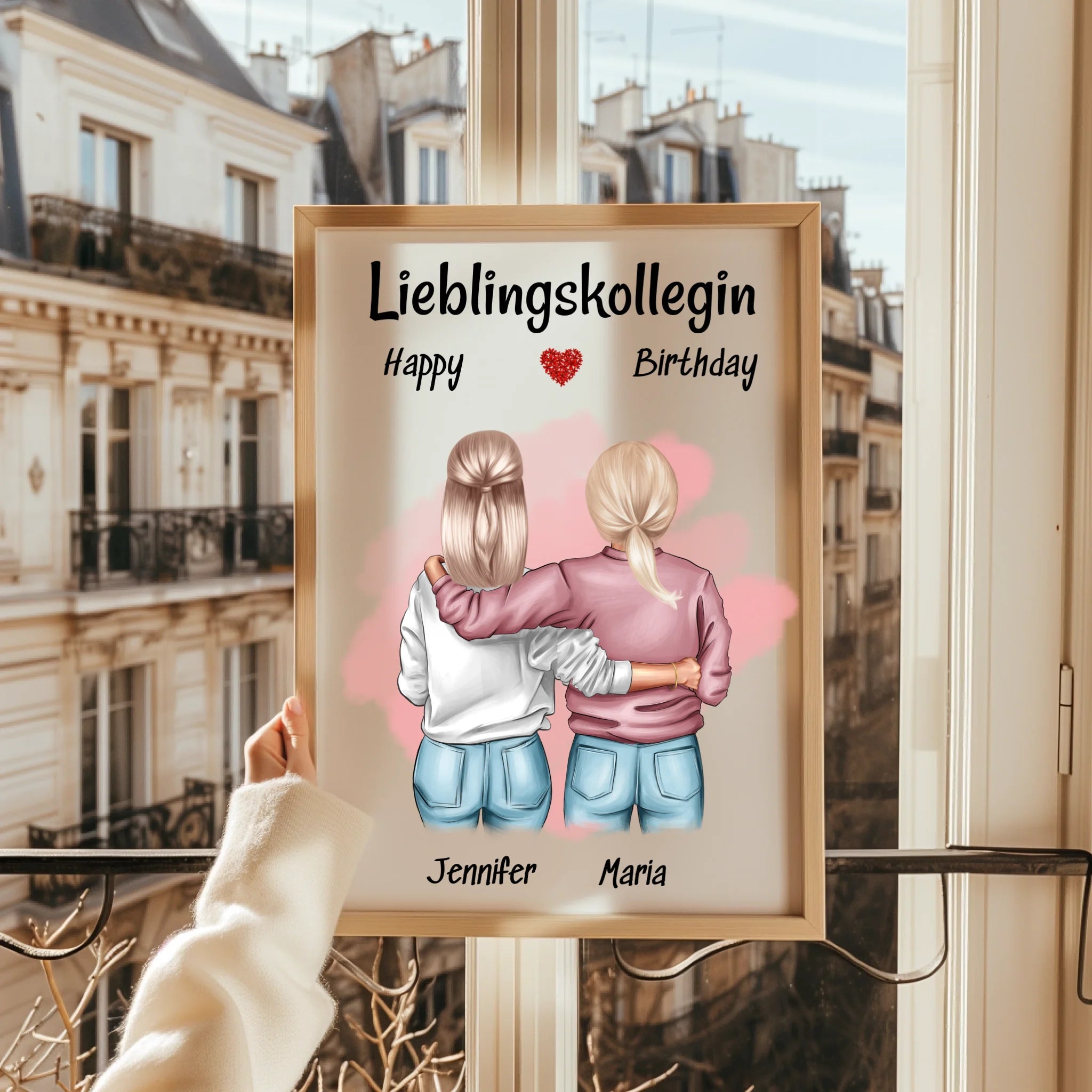 Personalisiertes Poster Geschenk für Lieblingskollegin gestalten - Prinolla