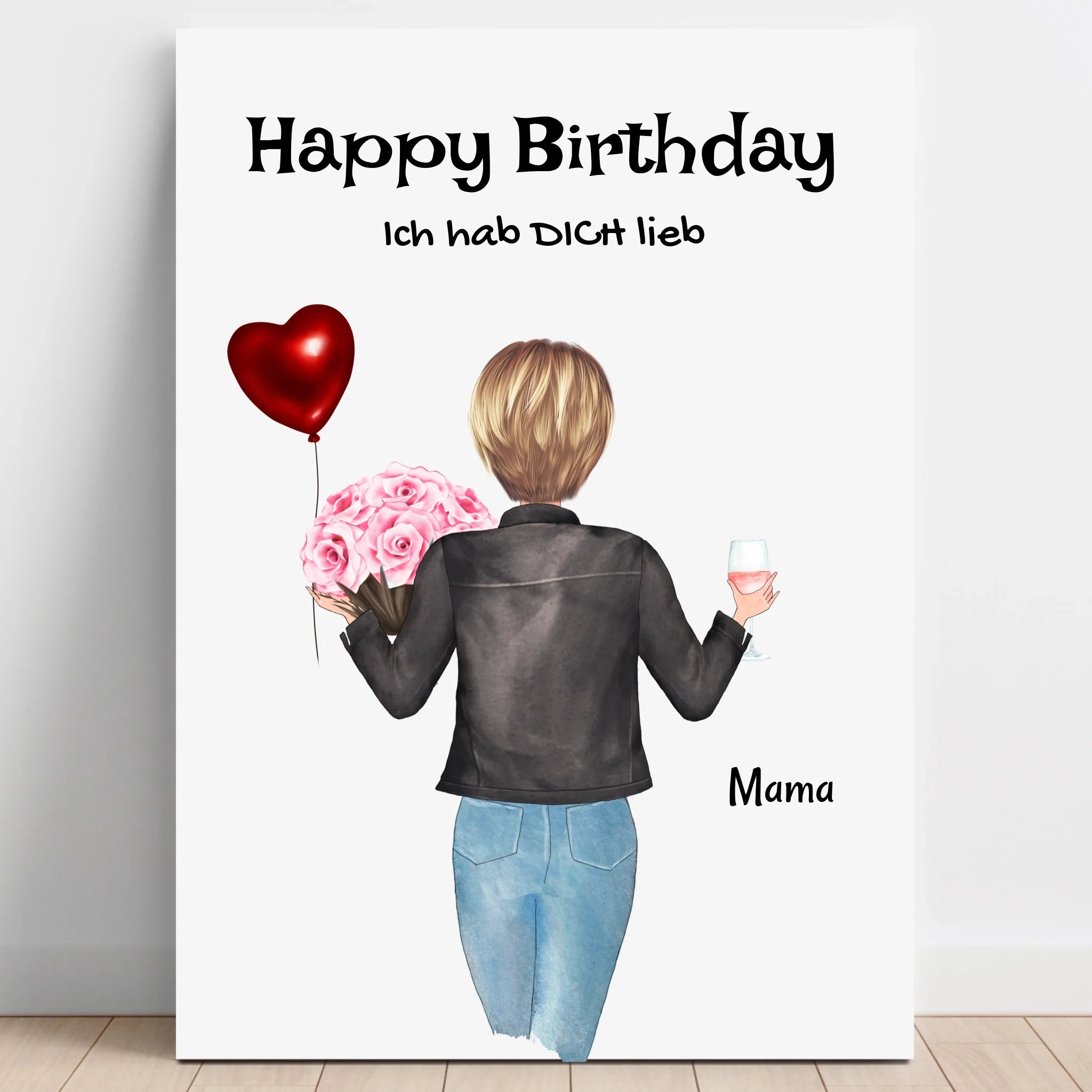 Persönliches Mutter Geschenk Bild zum ausdrucken - Prinolla