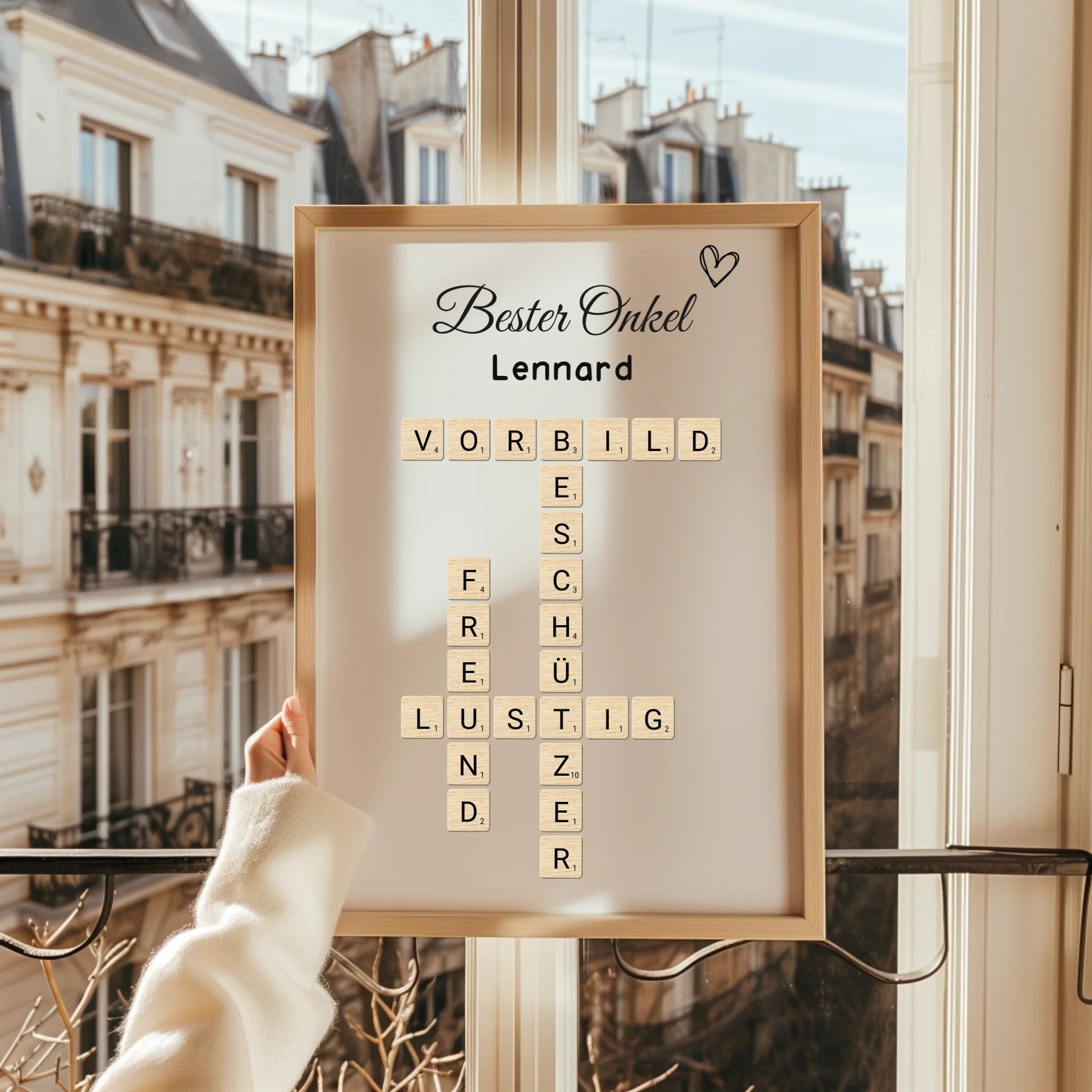 Persönliches Onkel Geschenk Definition Word Poster - Prinolla