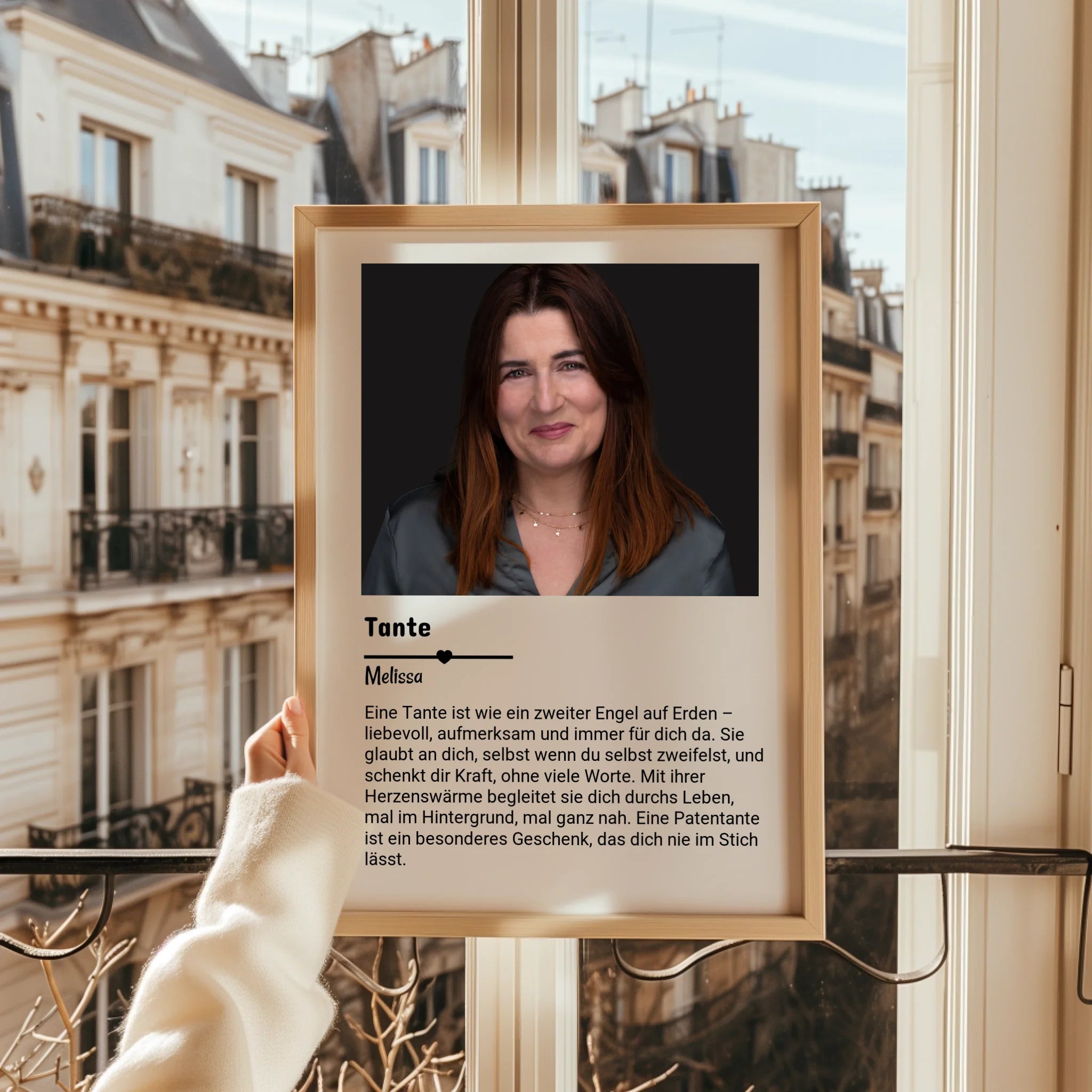 Tante Definition Geschenk Poster selber gestalten - Prinolla