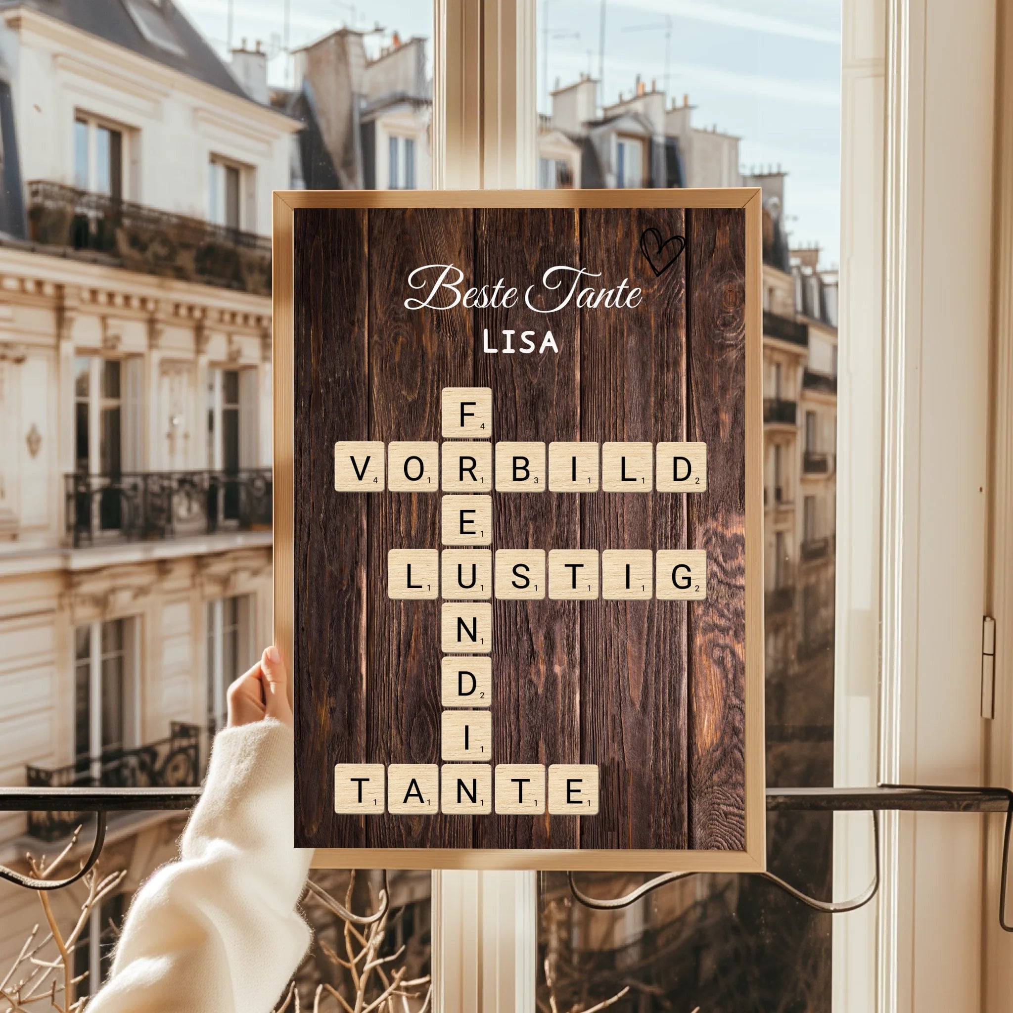 Tante Wort Definition Poster Geschenk - Prinolla