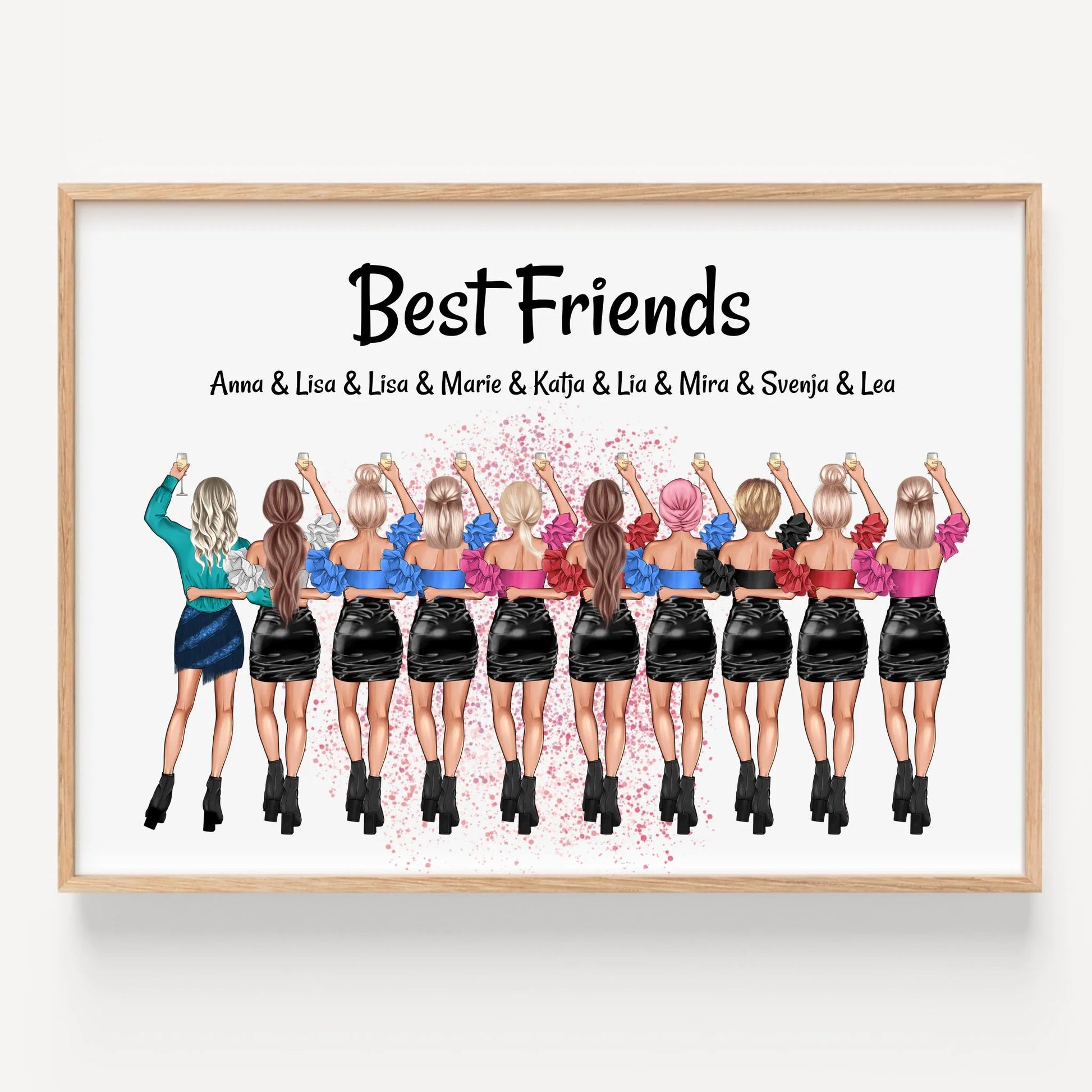 10 Frauen Bild Geschenk gestalten - Prinolla