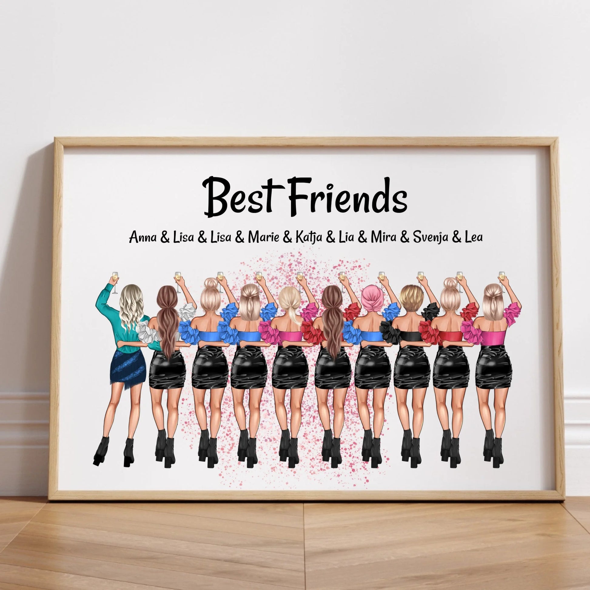 10 Frauen Bild Geschenk gestalten - Prinolla