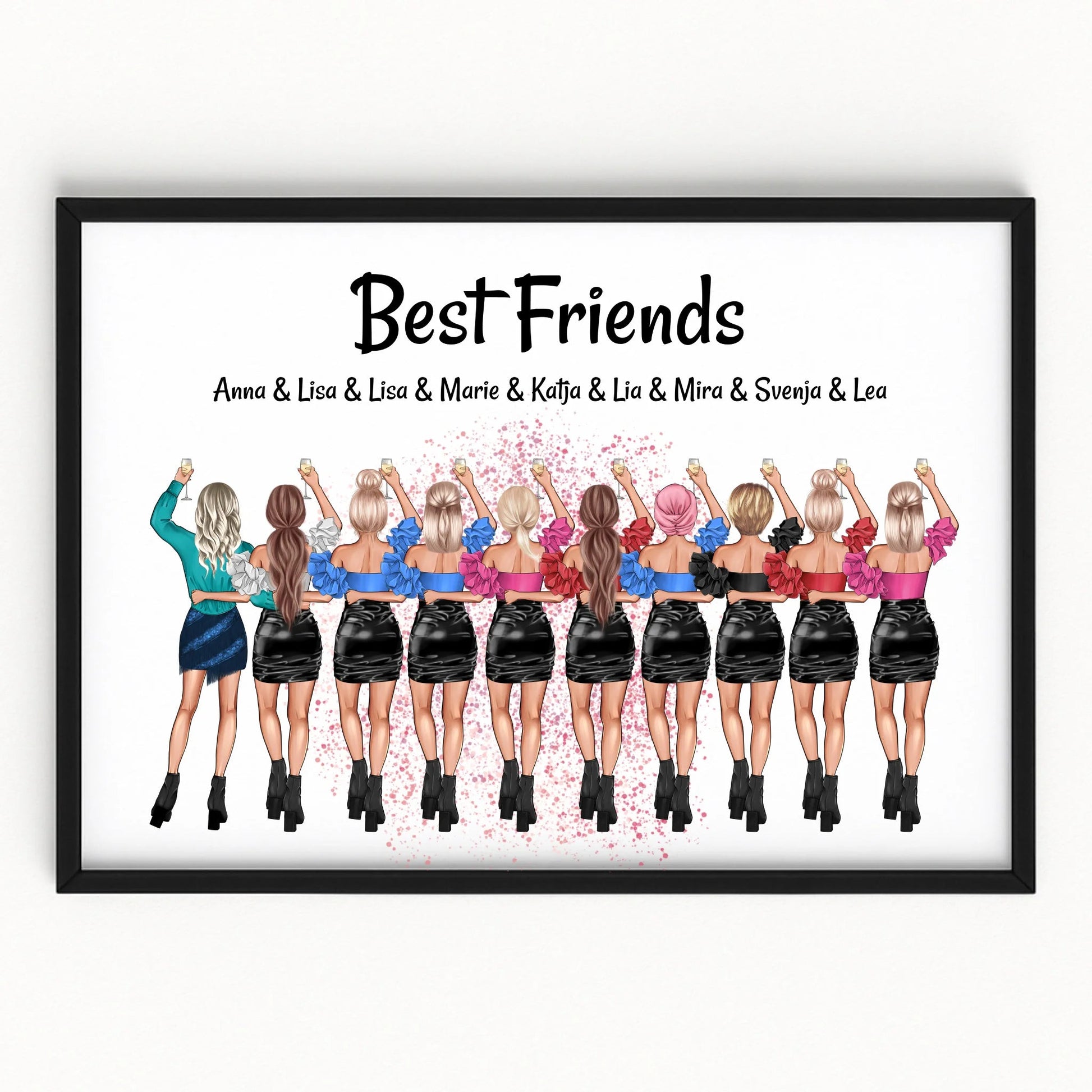 10 Frauen Bild Geschenk gestalten - Prinolla