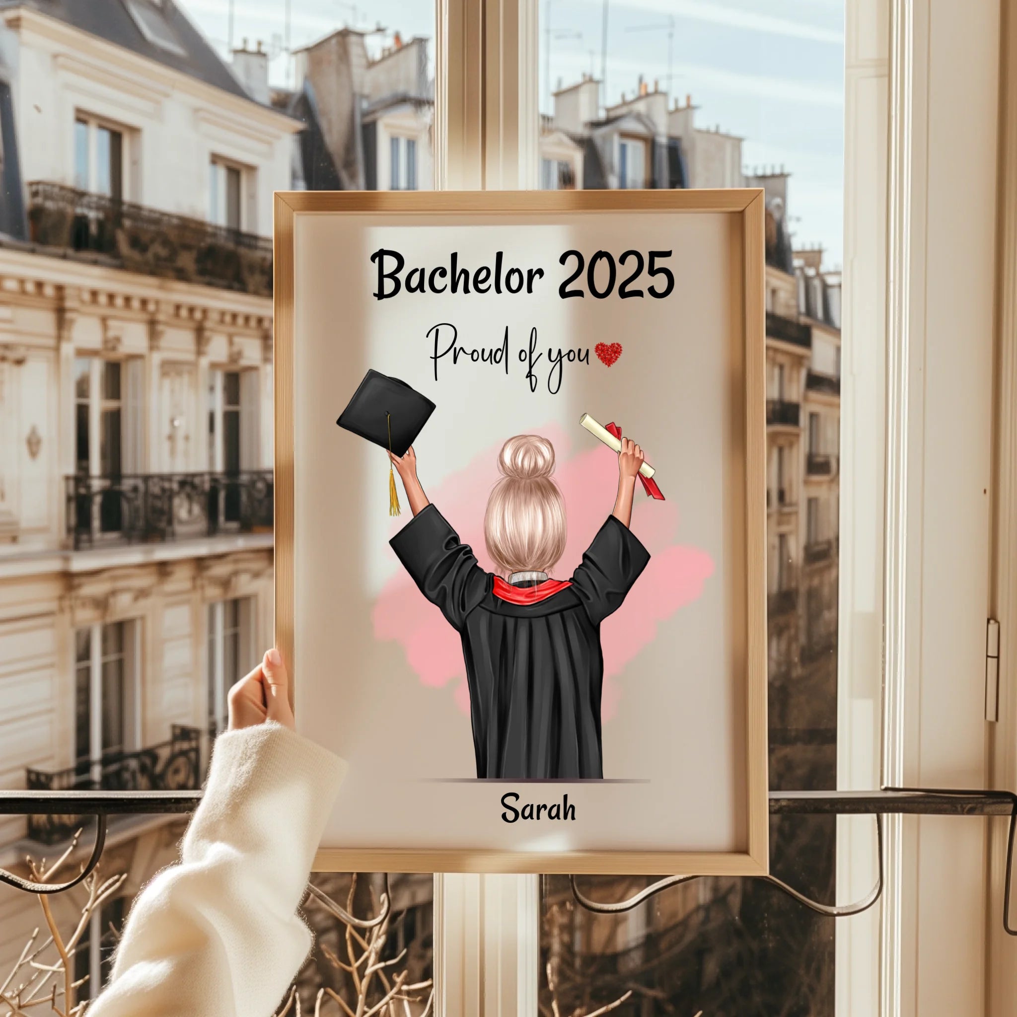 Bachelor Abschluss Geschenk Bild von Eltern & Großeltern