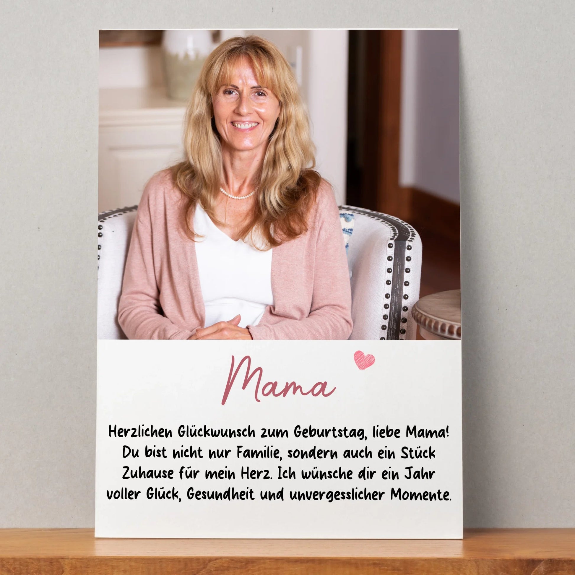Mama Fotogeschenk Poster personalisiert - Prinolla