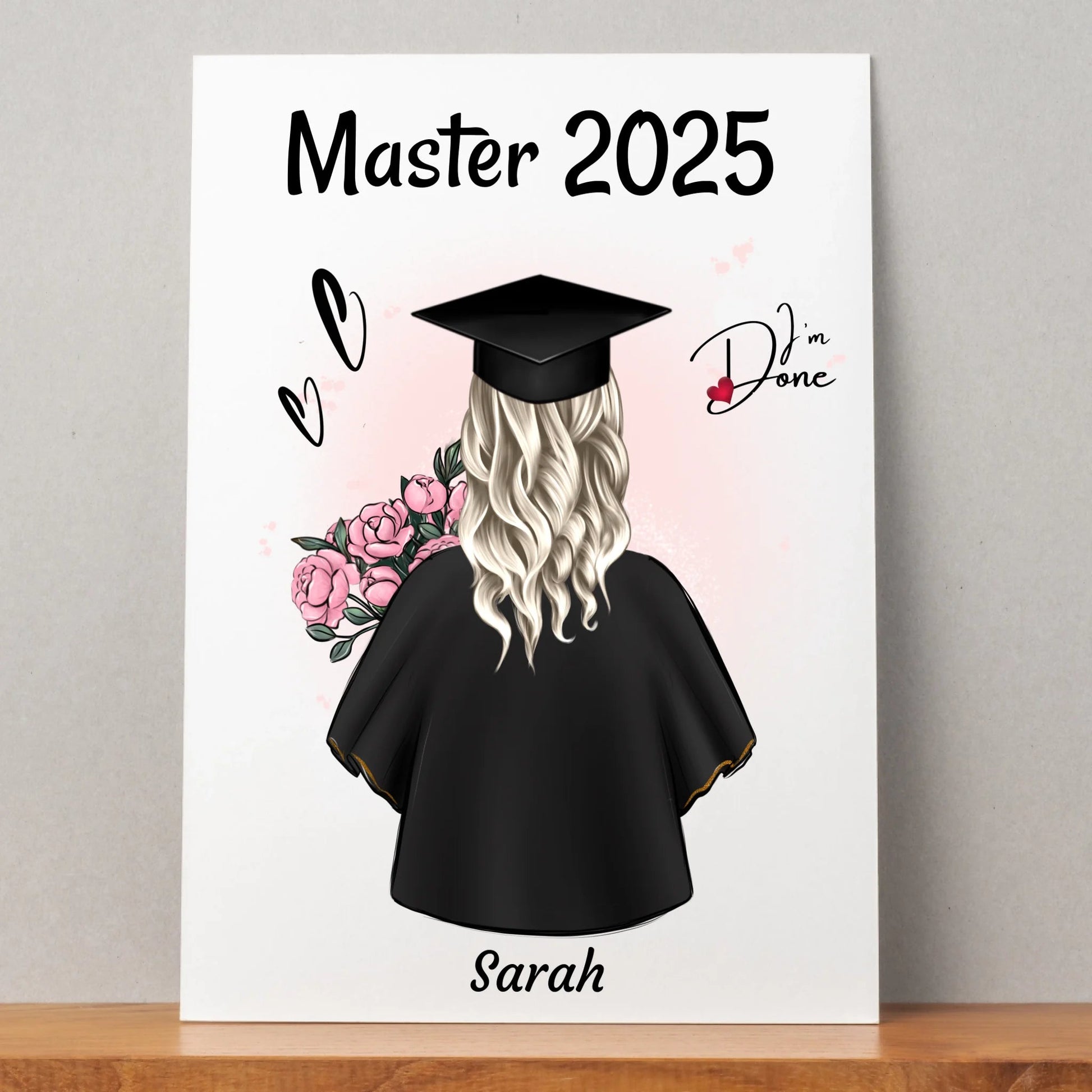 Masterstudium Geschenk von Eltern & Großeltern - Prinolla