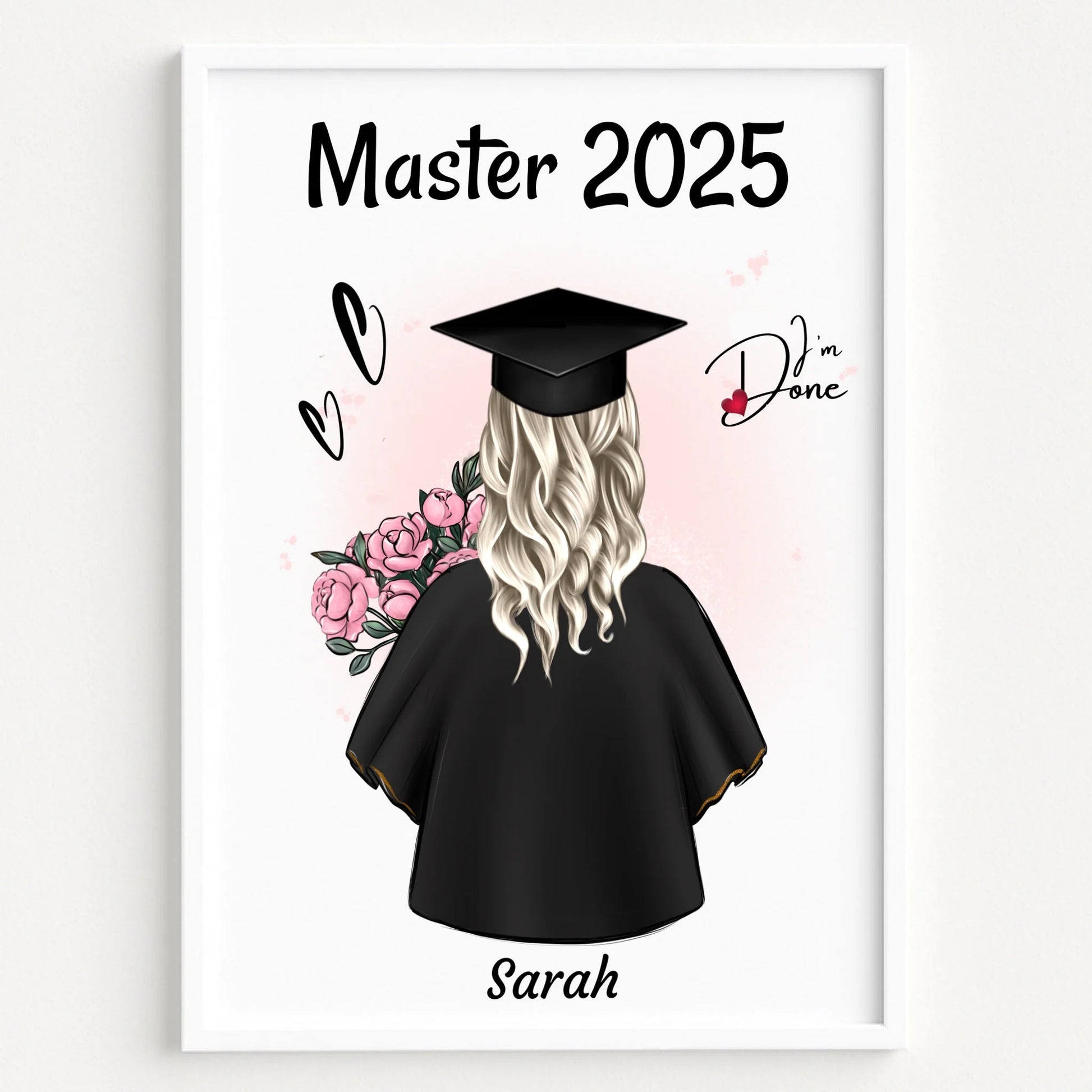 Masterstudium Geschenk von Eltern & Großeltern - Prinolla