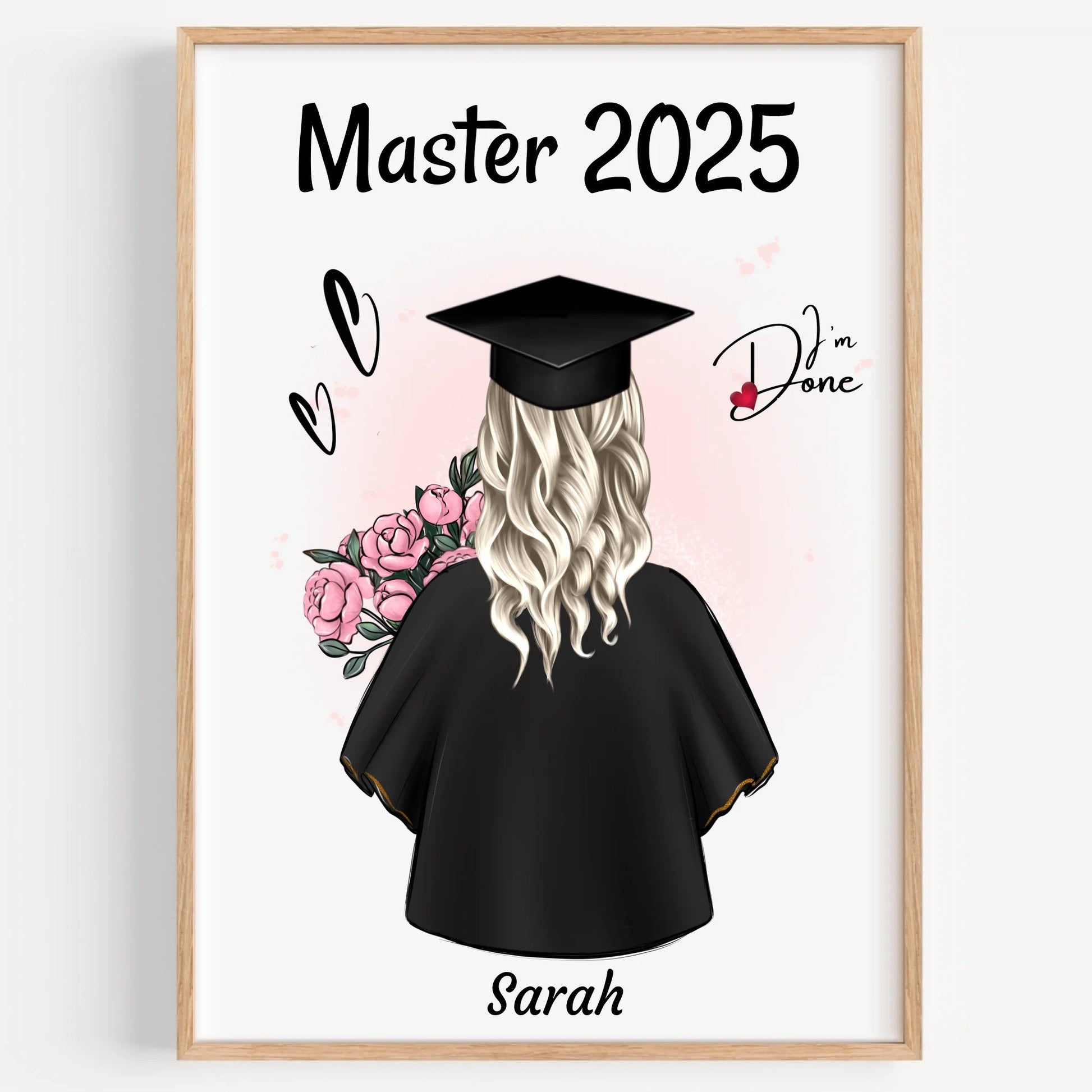 Masterstudium Geschenk von Eltern & Großeltern - Prinolla
