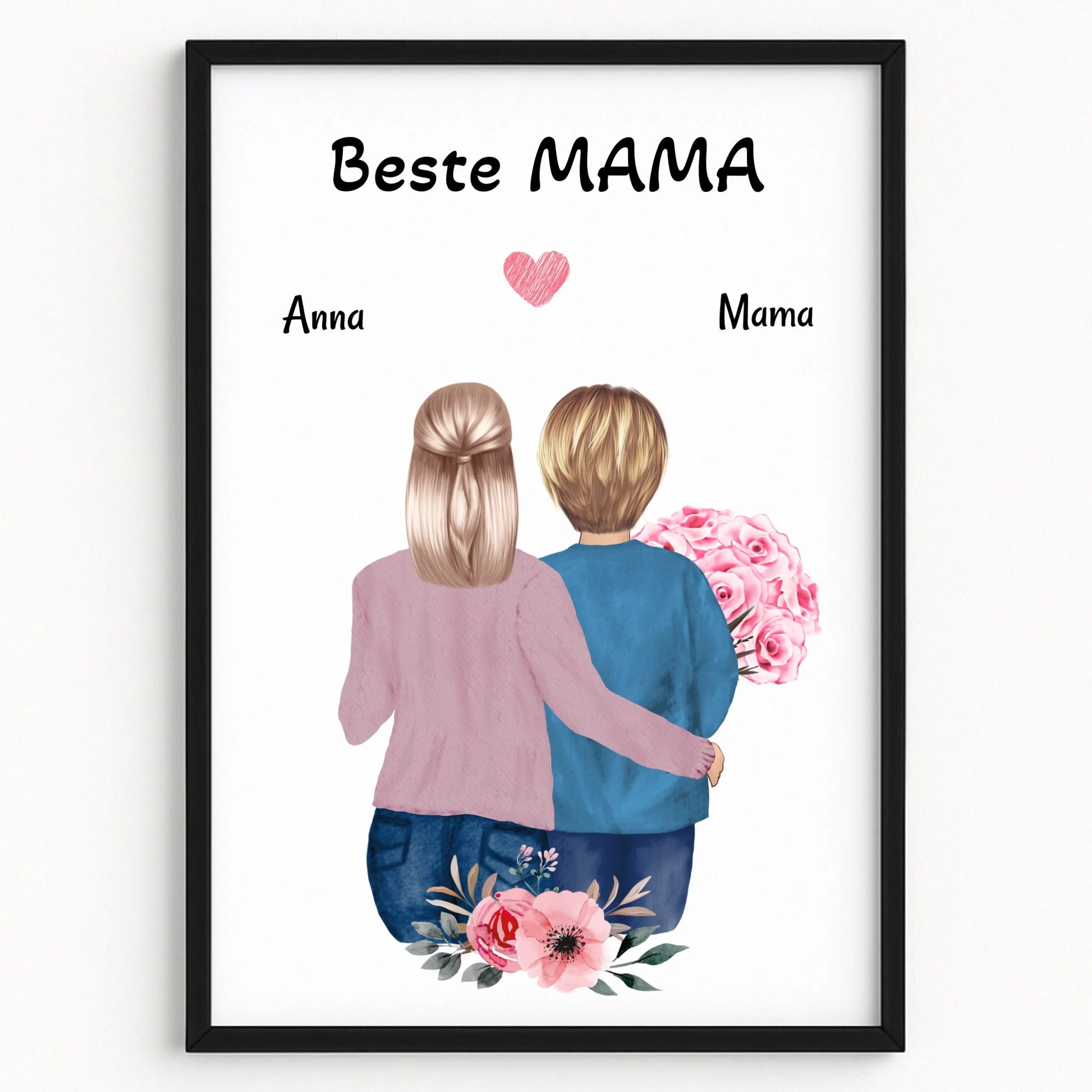 Mutter Geburtstag Geschenk Poster gestalten - Prinolla