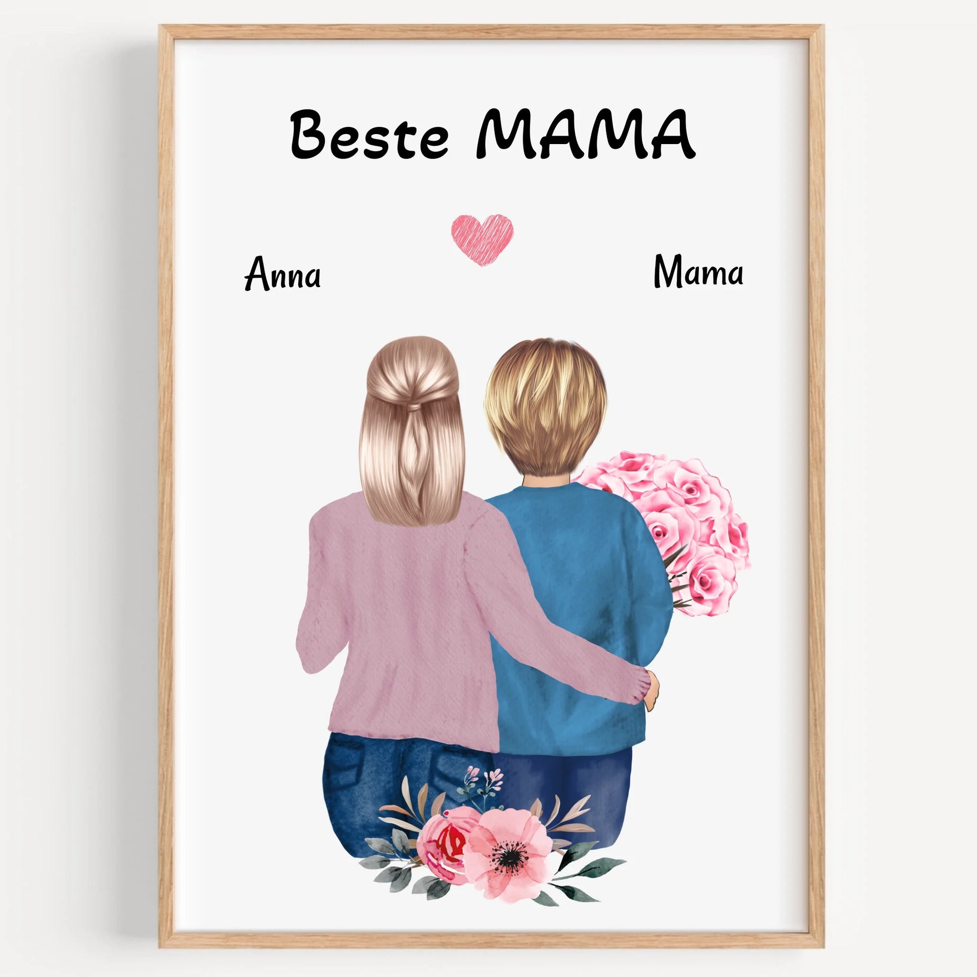 Mutter Geburtstag Geschenk Poster gestalten - Prinolla