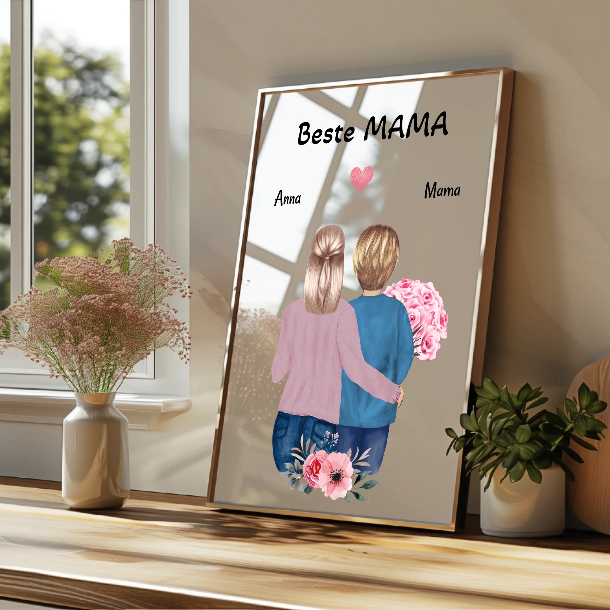 Mutter Geburtstag Geschenk Poster gestalten - Prinolla
