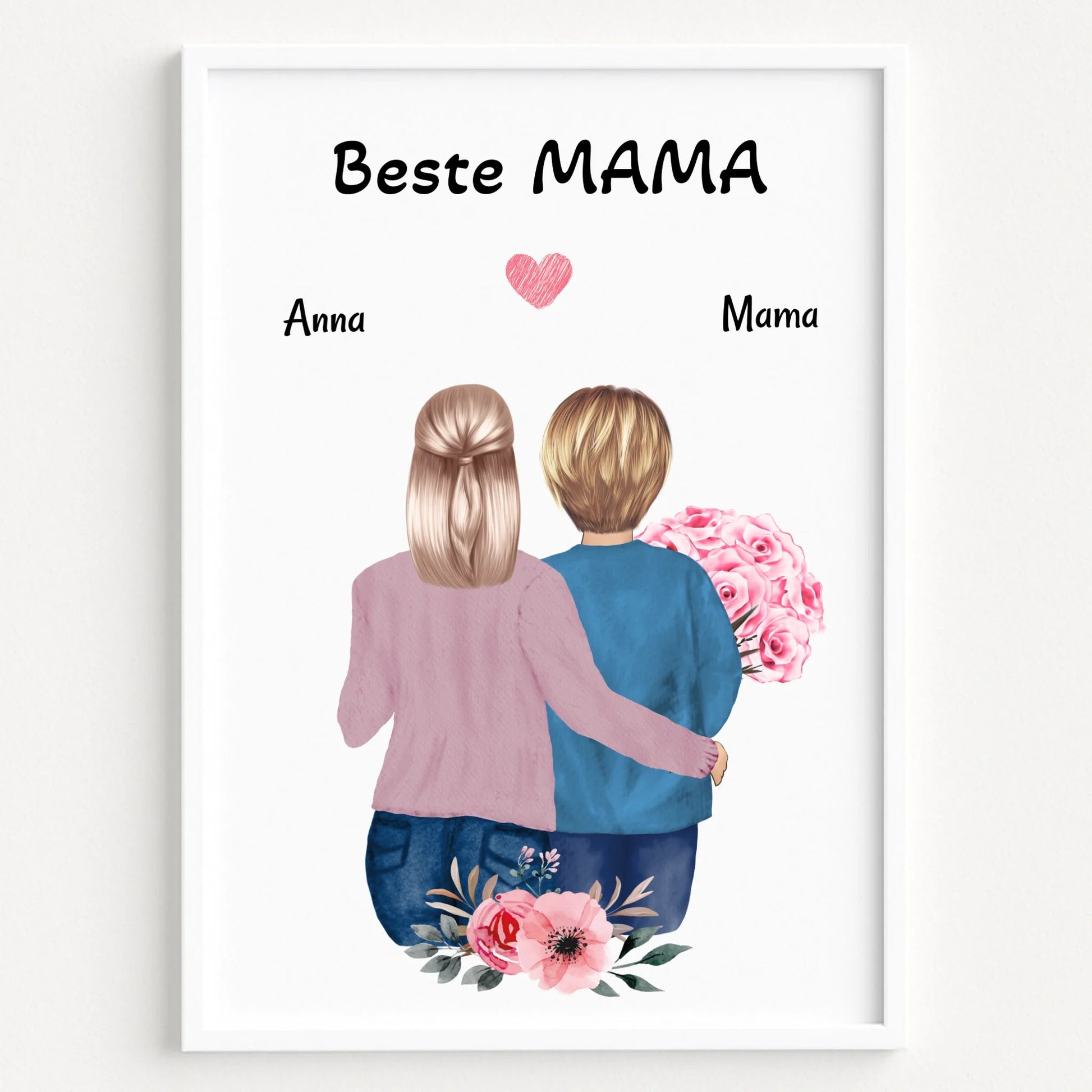 Mutter Geburtstag Geschenk Poster gestalten - Prinolla