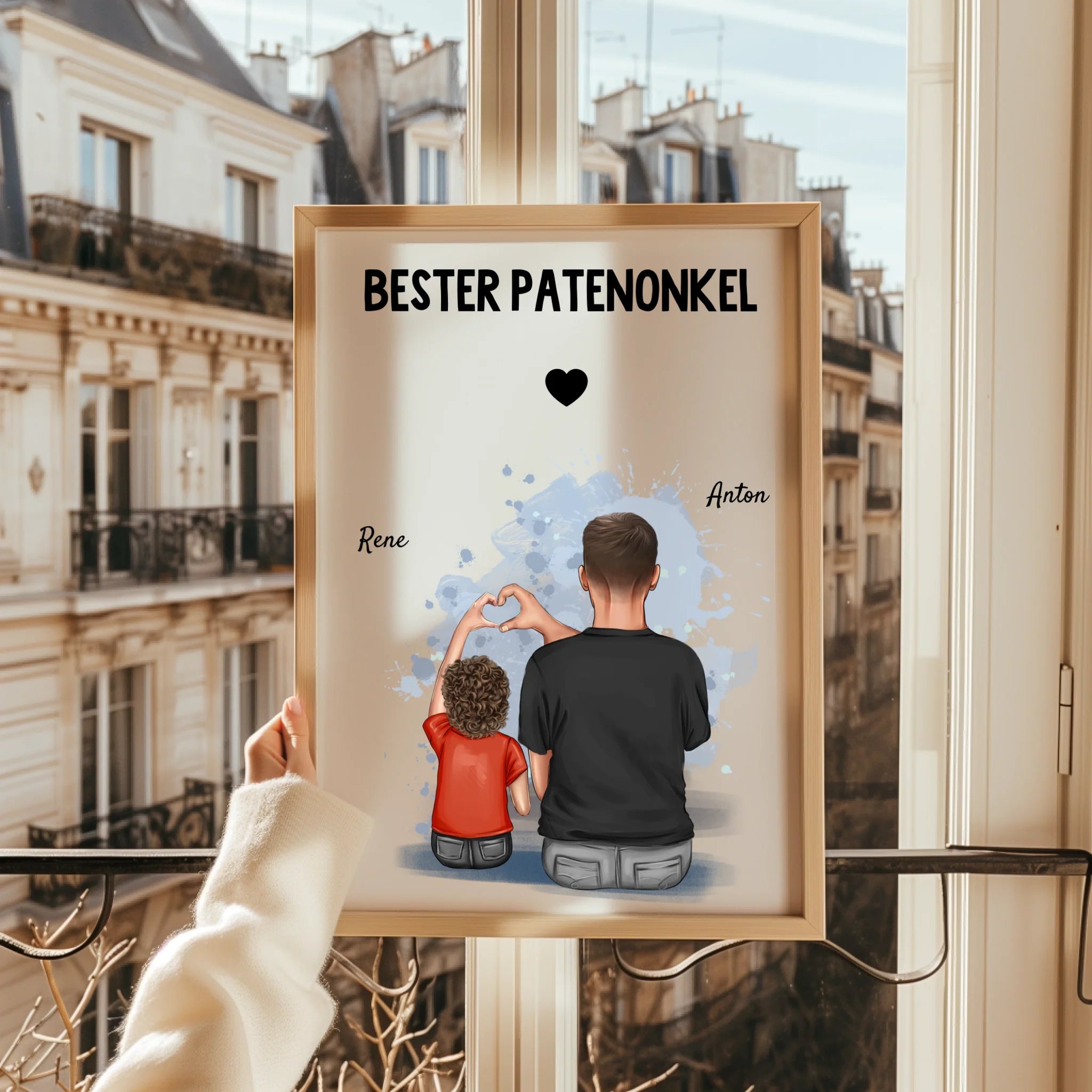 Patenonkel Geburtstagsgeschenk & Danke Geschenk Idee gestalten - Prinolla